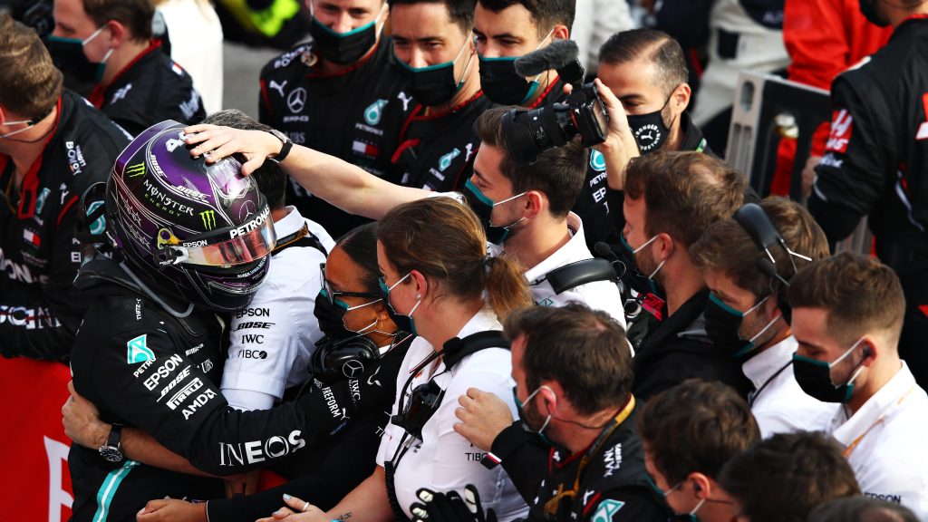 Mercedes 1-2 seals the F1 Constructors' Championship for a record-breaking 7th season