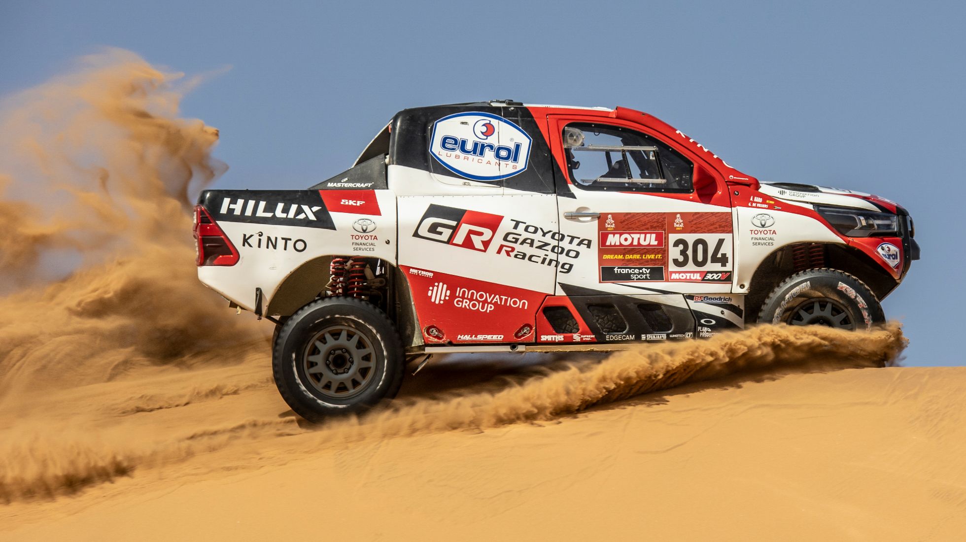 Dakar Prelude: Hilux Troop targeting Victory