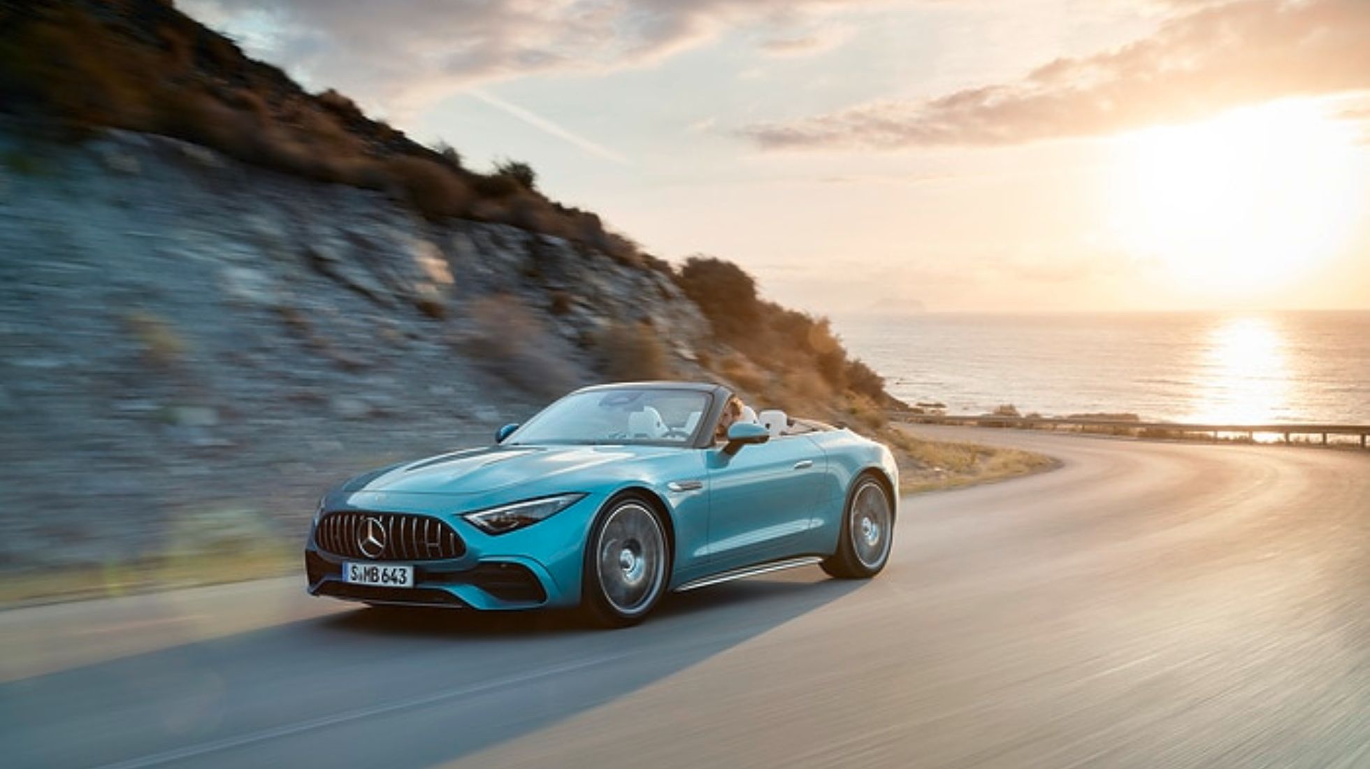 New Mercedes-AMG SL 43: A four-pot and electric turbo for the roadster