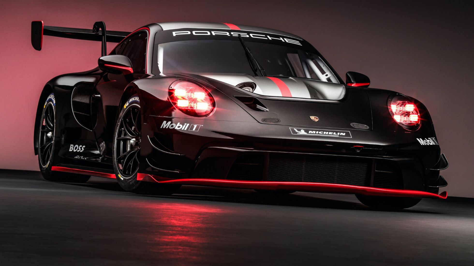 Porsche debuts new 'red-eye' 911 GT3 R racer