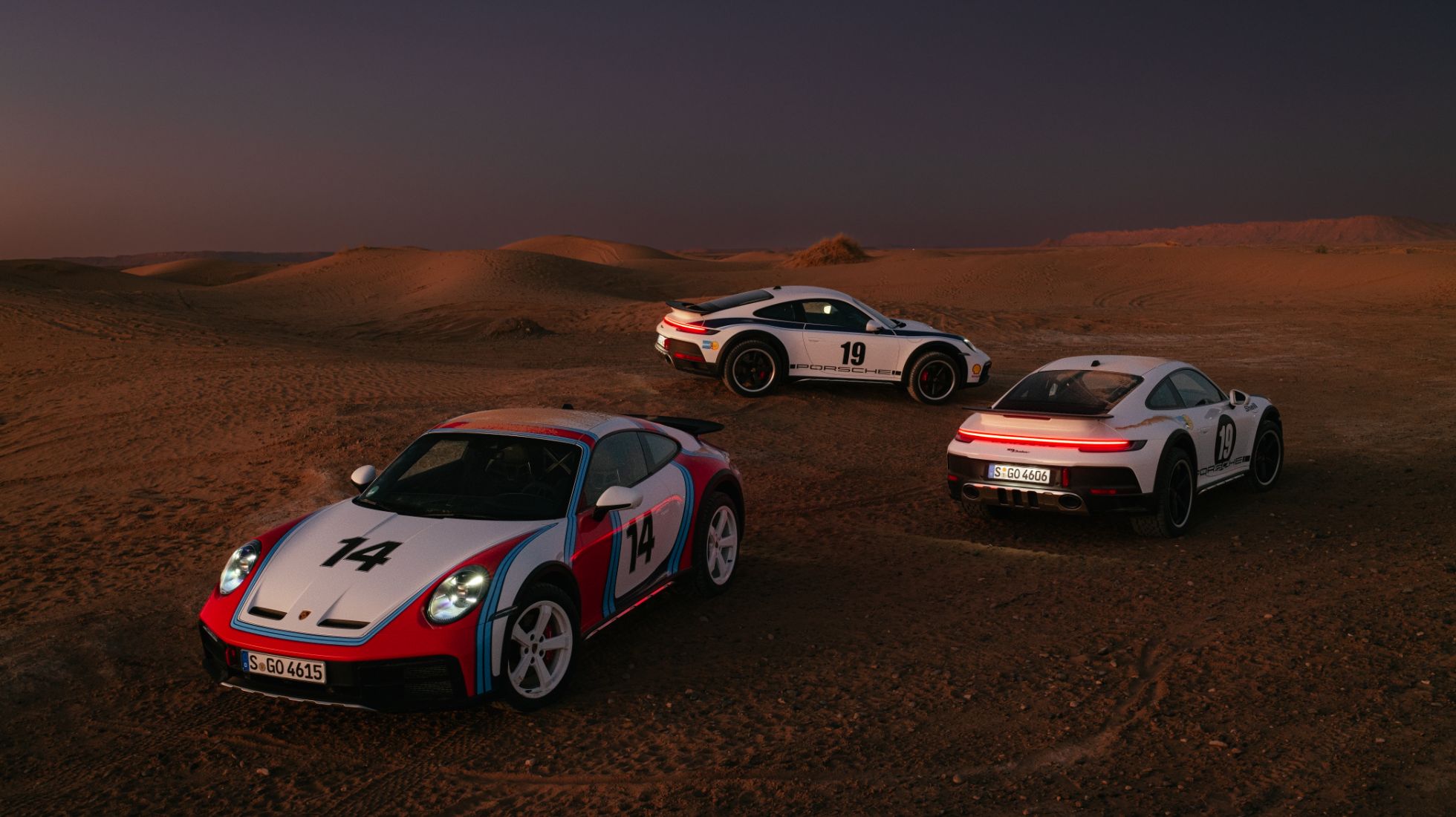 Porsche 911 Dakar now available with historic racing liveries
