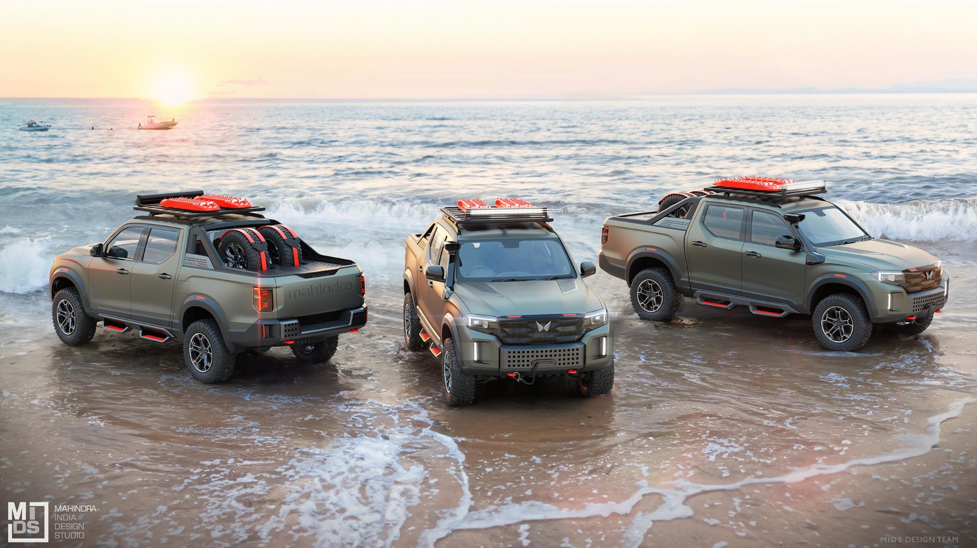 Mahindra’s Pik-Up Concept Revealed With Rugged Appeal