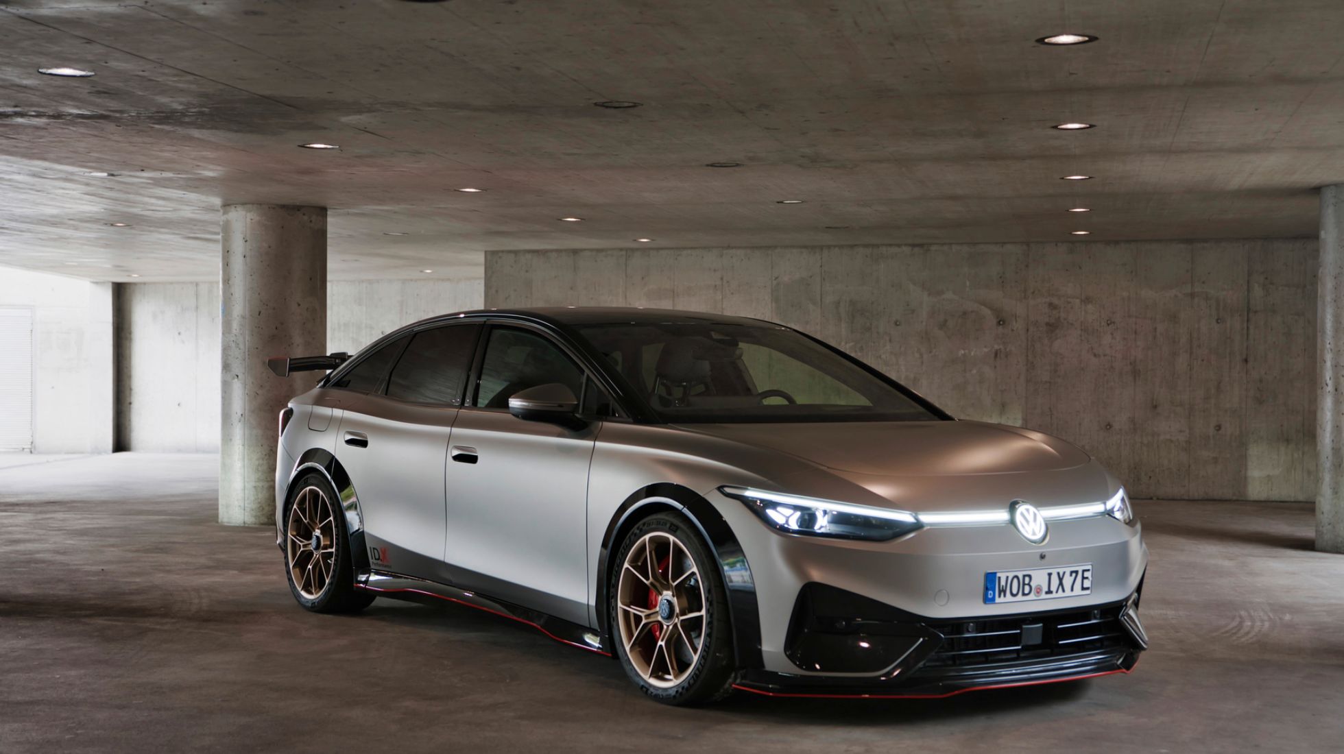VW ID.X Concept: A 411kW Electric Performance Saloon
