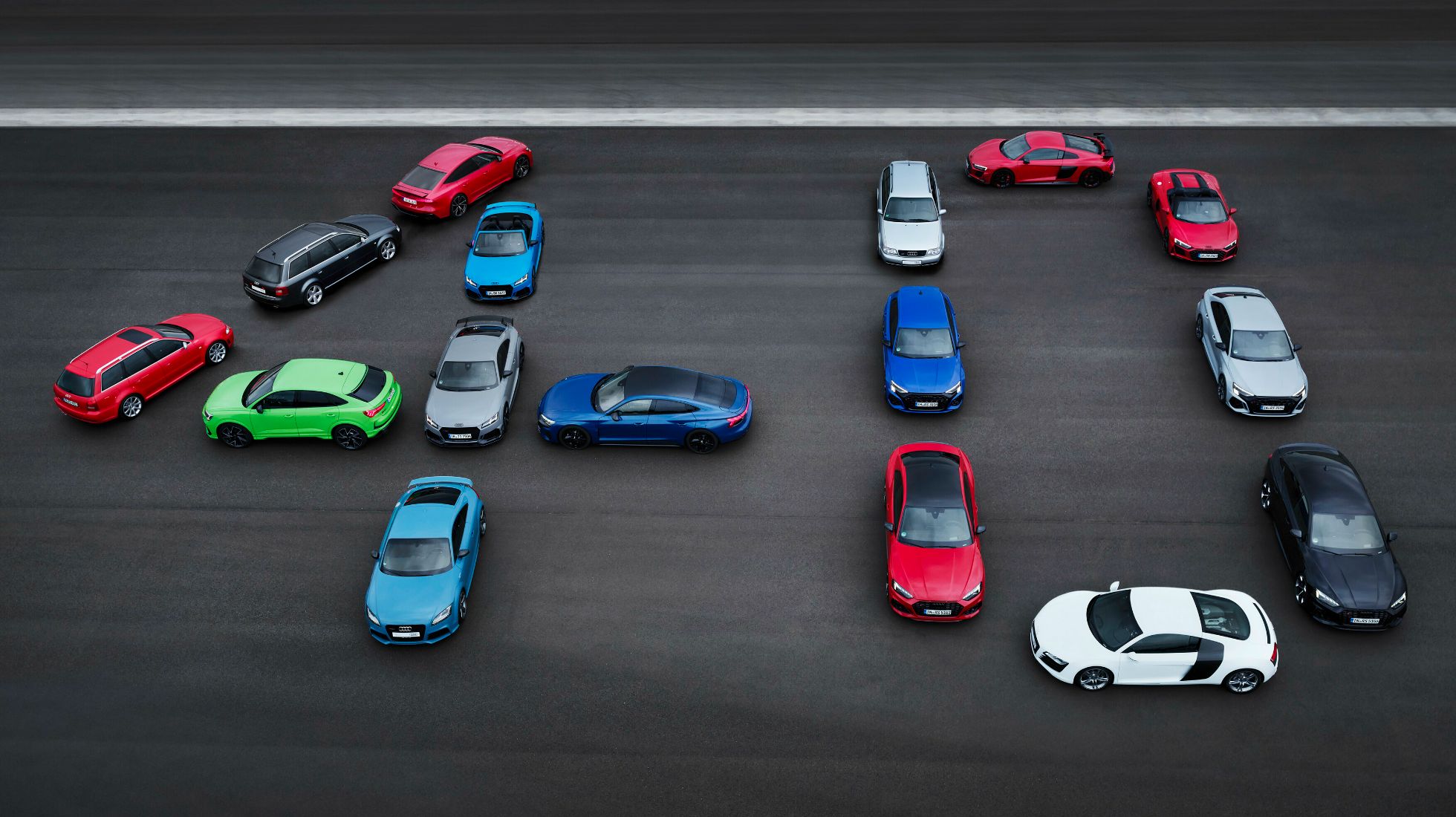 Audi celebrates 40 years of Audi Sport by honoring its legends