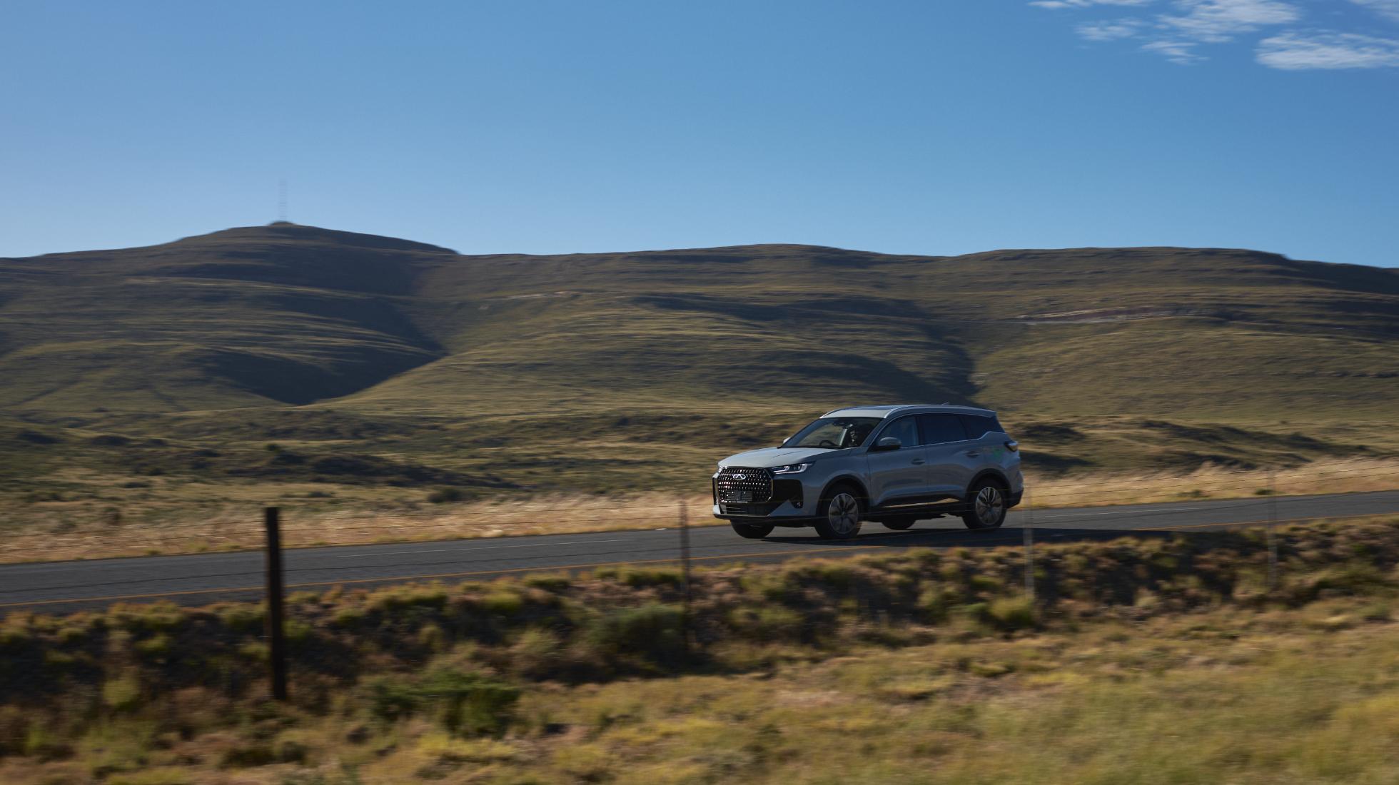 Chery Tiggo 7 PHEV TopGear SA Mountain Road