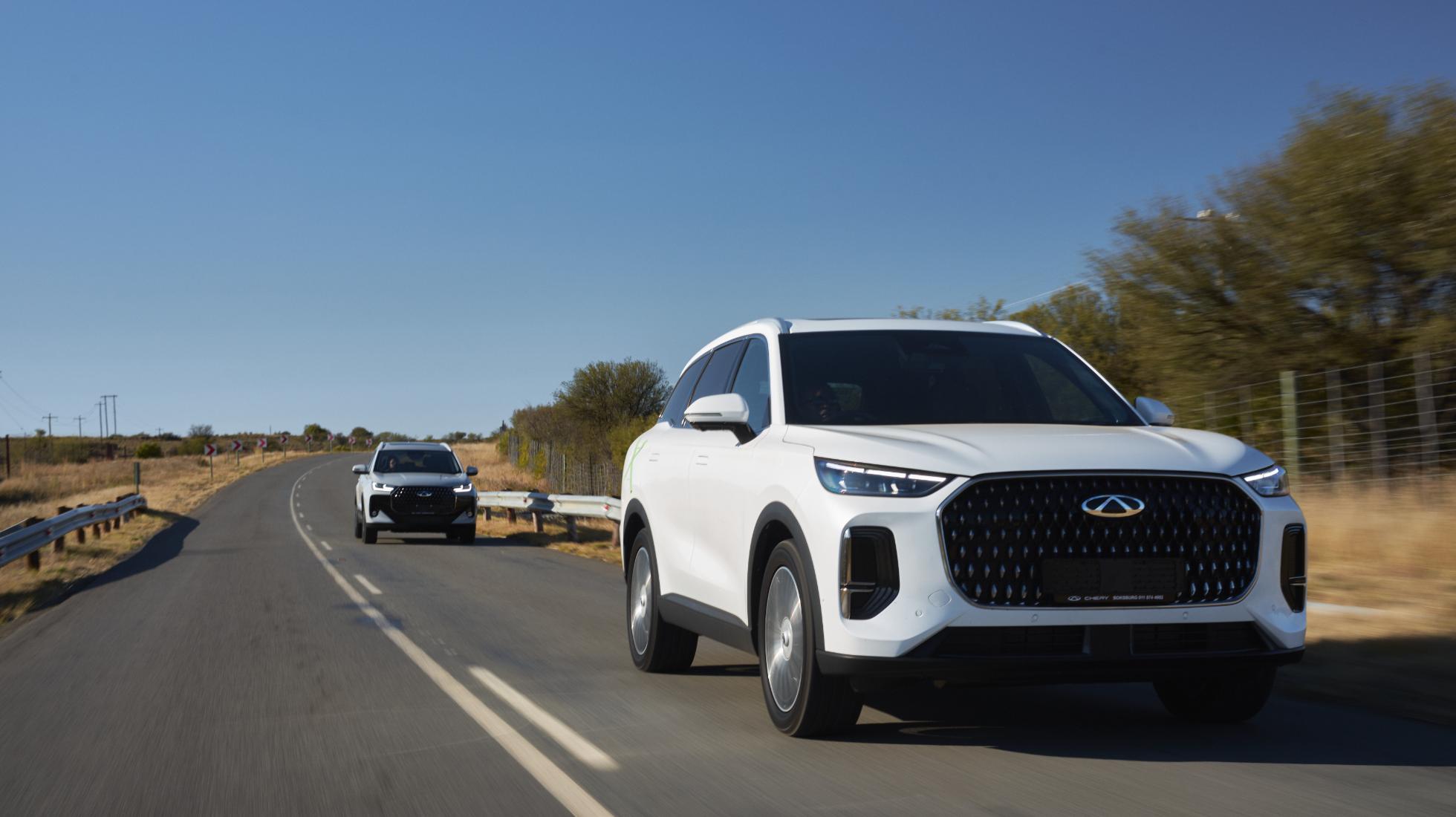 Chery Tiggo 9 PHEV TopGear SA Front Driving