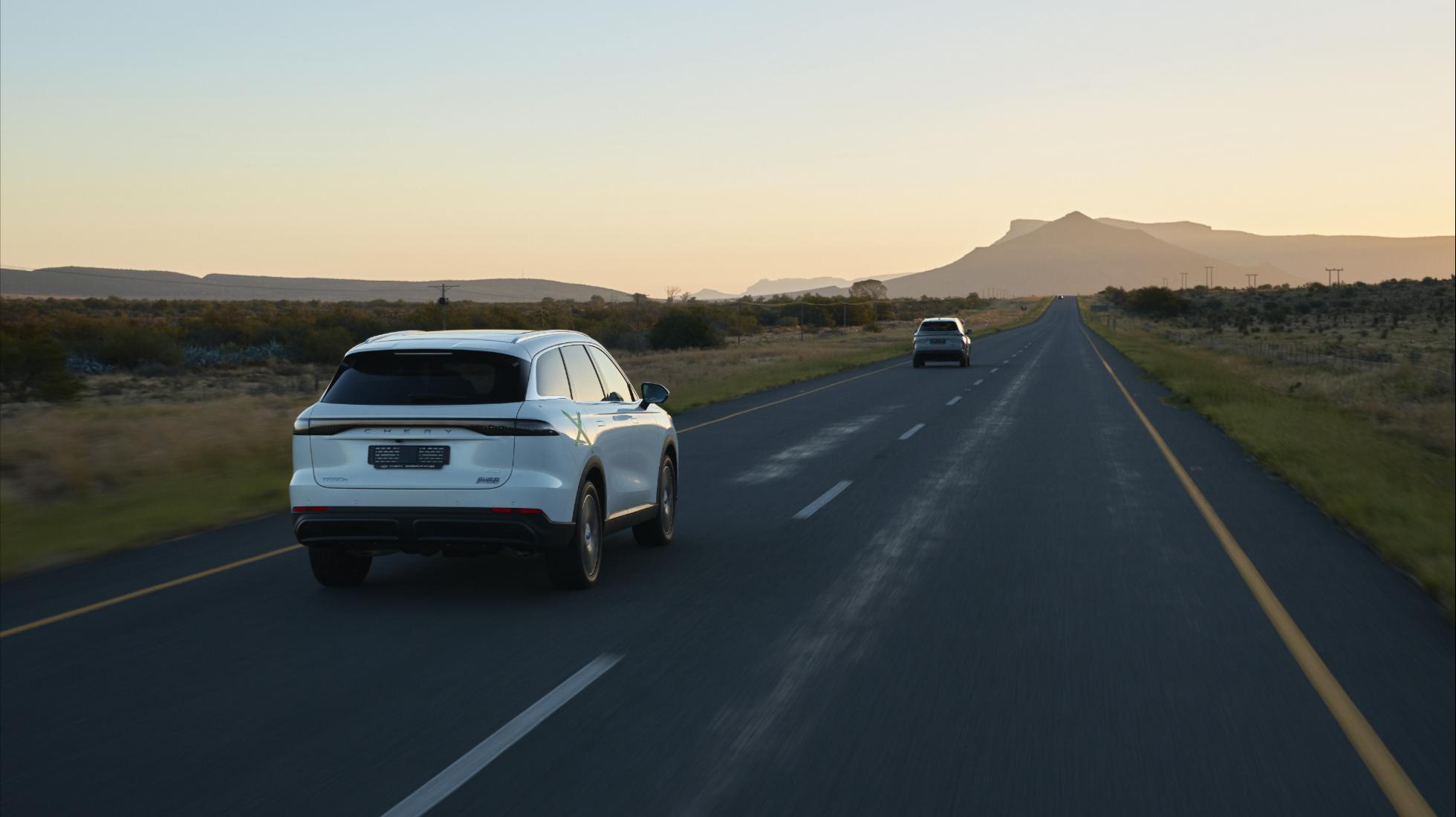Chery Tiggo 9 PHEV TopGear SA Rear Tracking