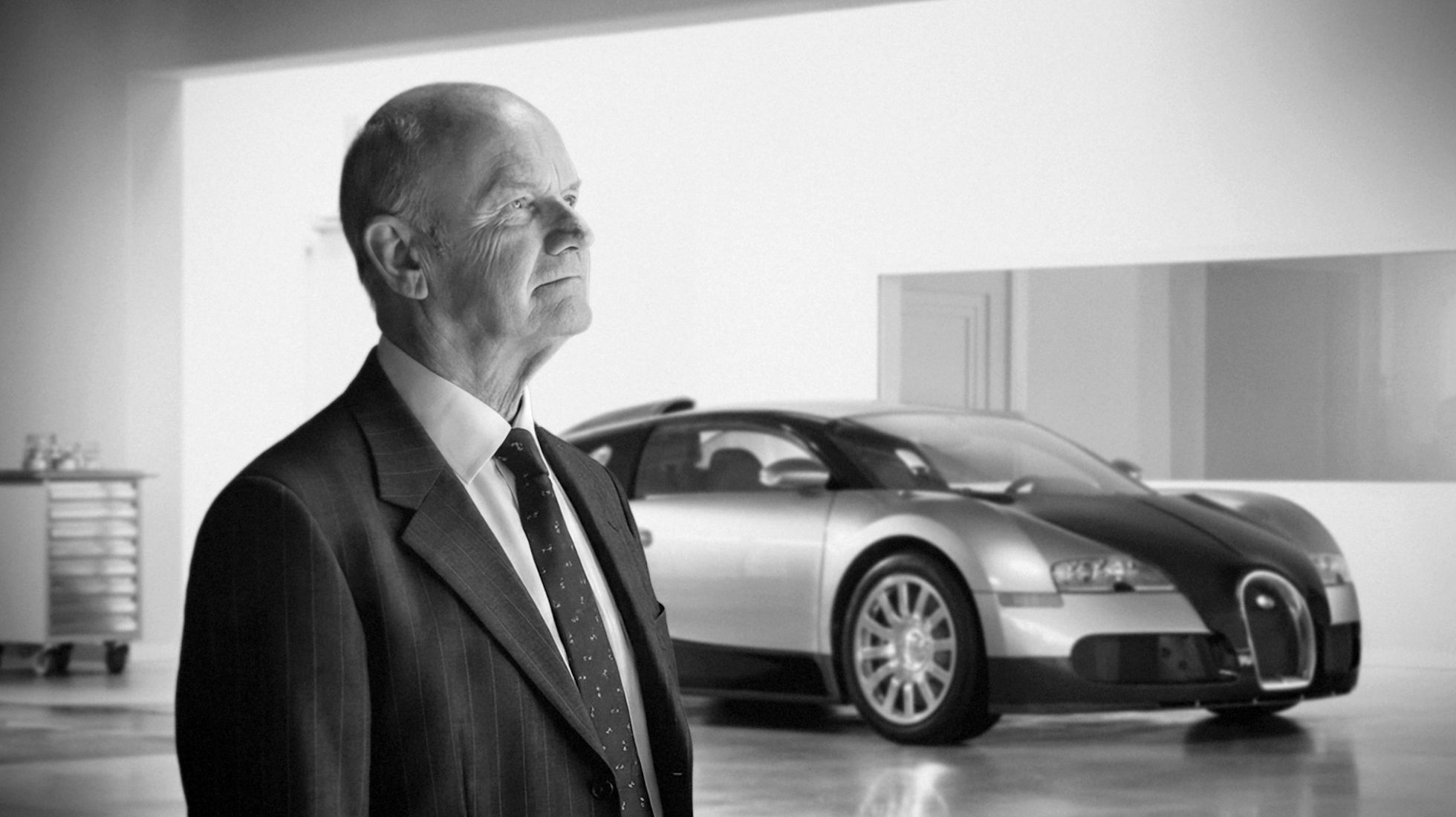 F.K.P. Hommage, TopGearSA, Prof. Dr Ferdinand Karl Piëch With Car
