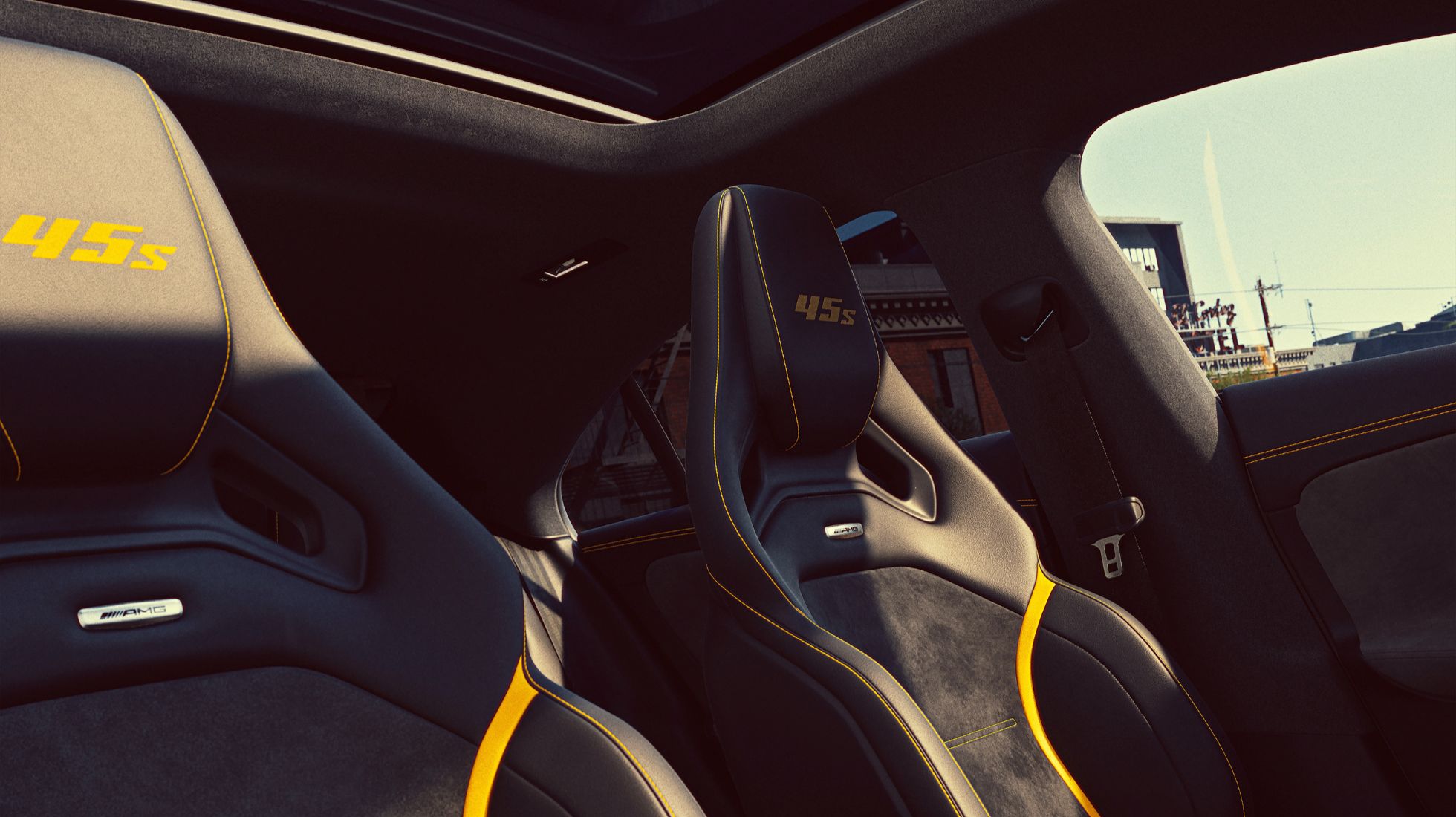 Mercedes-Benz CLA 45 S Final Edition TopGear SA Seats