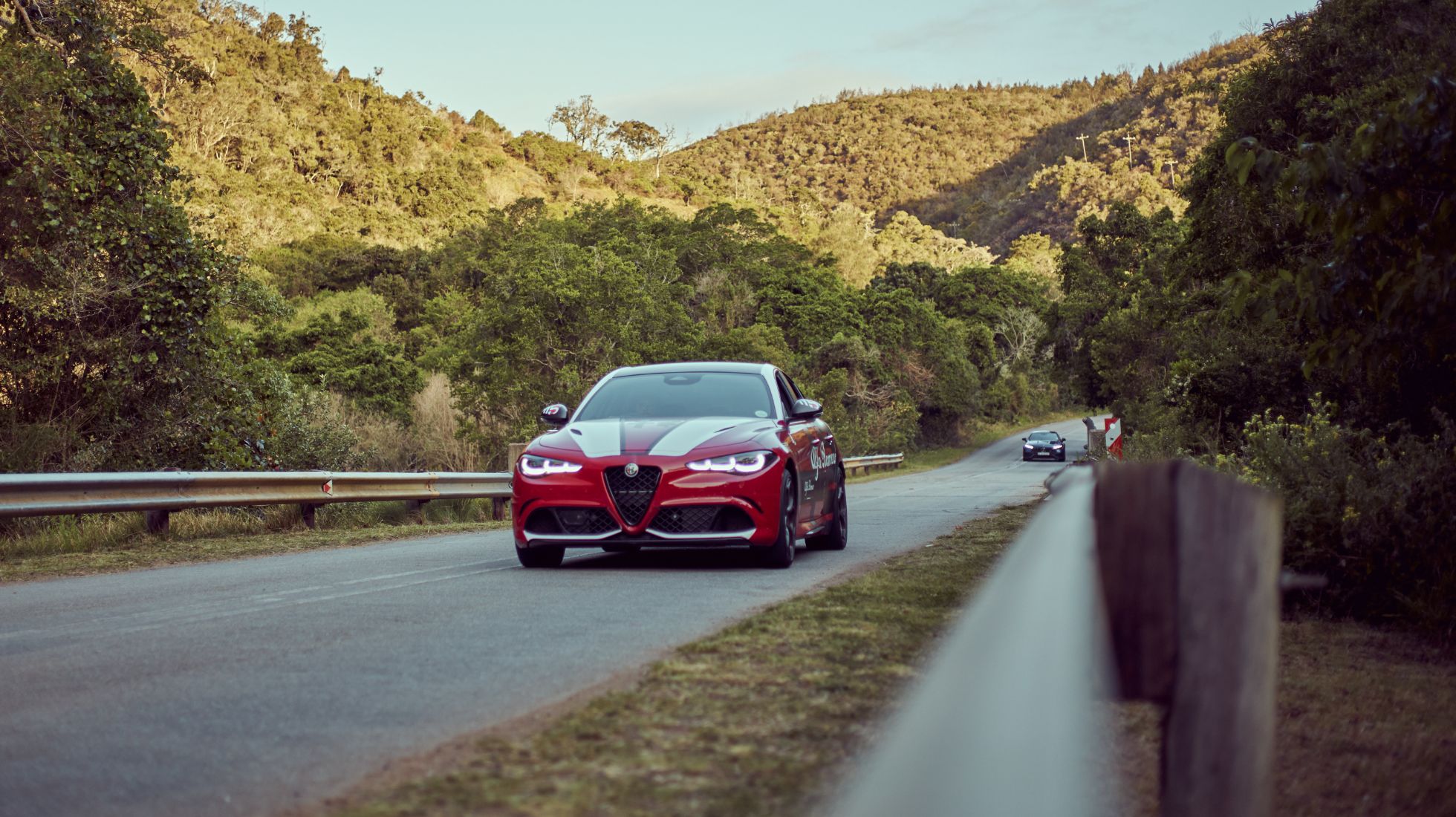 Alfa Romeo Giulia Quadrifoglio, TopGearSA, Mountain Pass