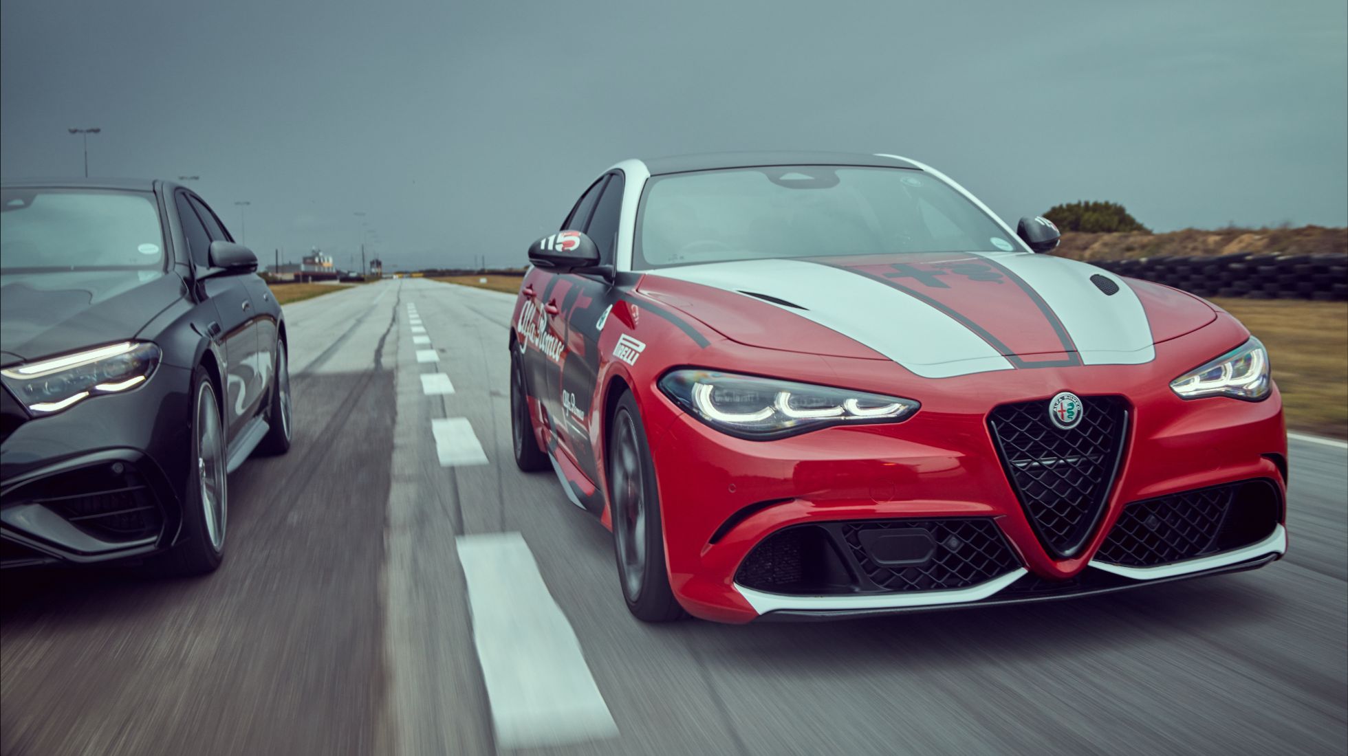 Alfa Romeo Giulia Quadrifoglio, TopGearSA, Race