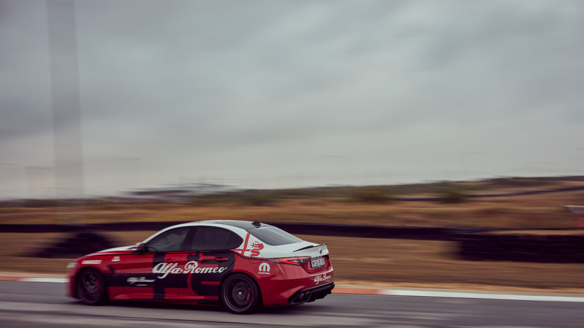 Alfa Romeo Giulia Quadrifoglio, TopGearSA, Track 2