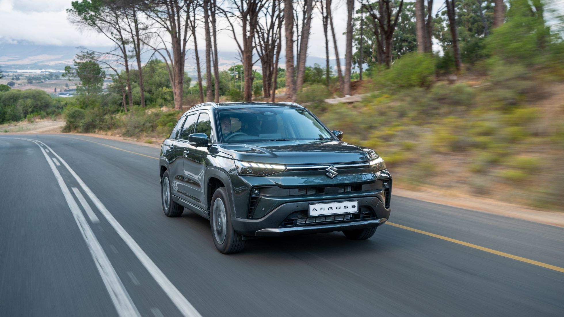 TopGear SA Drives new Suzuki Across Front Driving