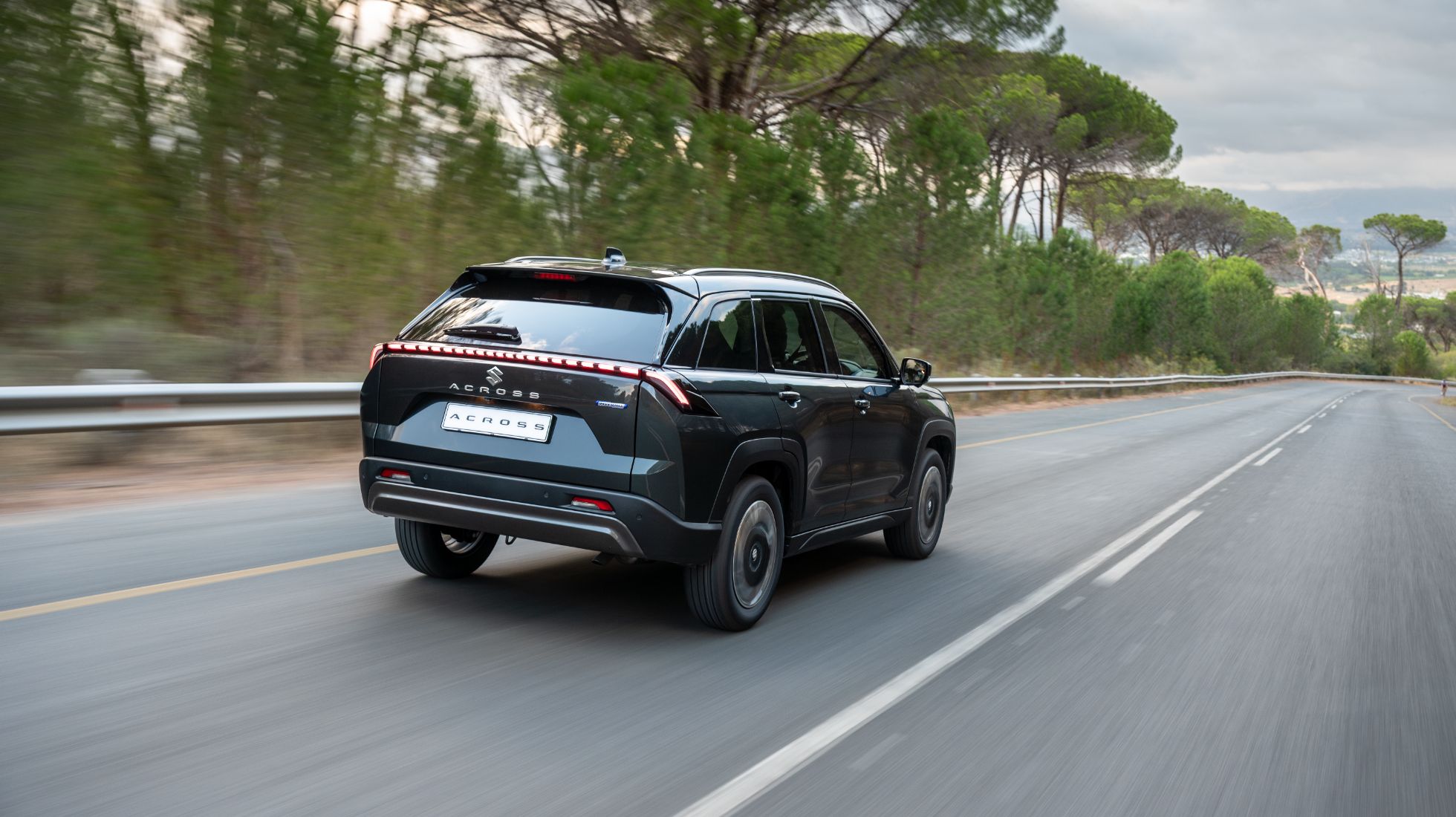 TopGear SA Drives new Suzuki Across Rear Driving