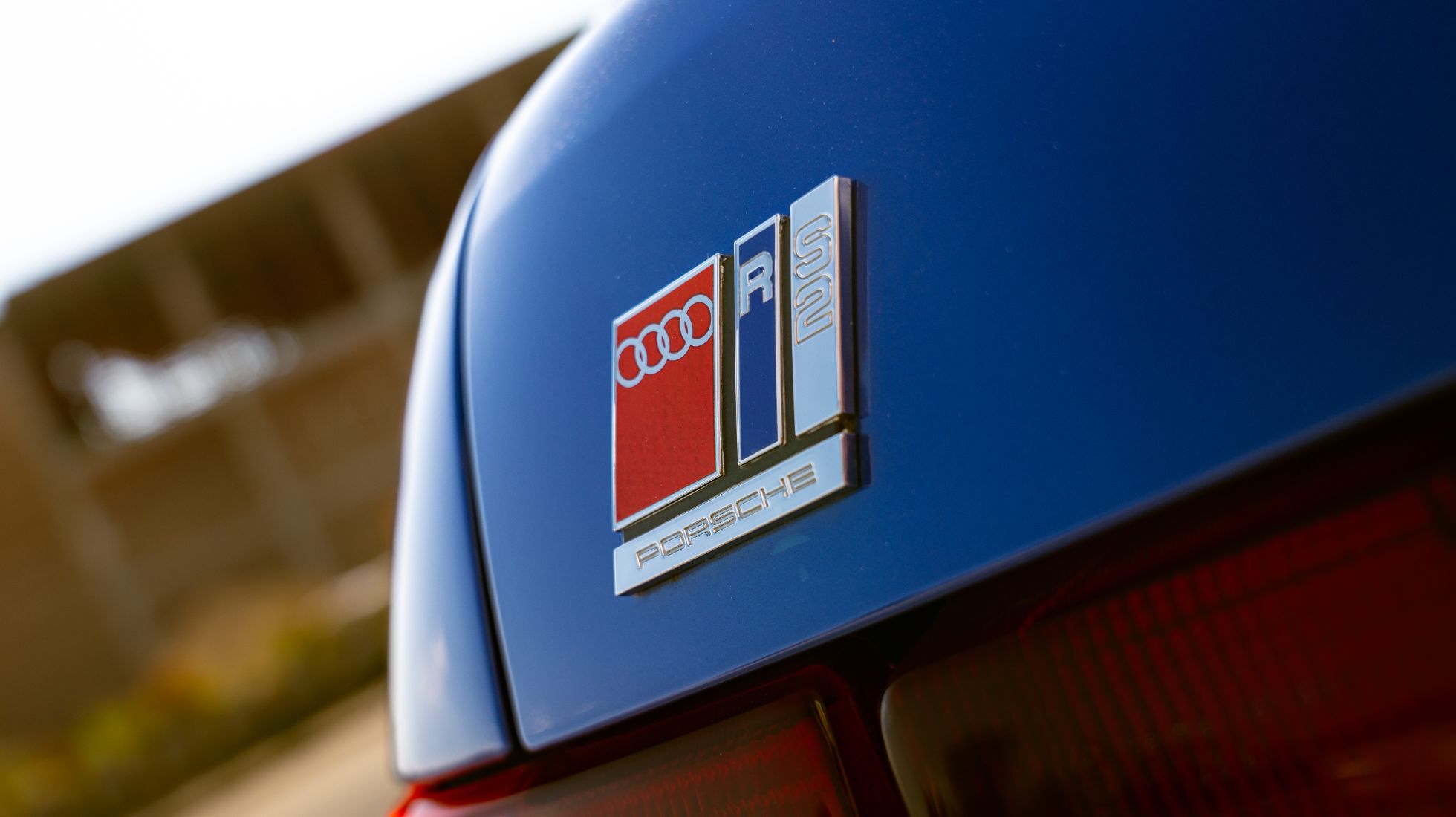 Audi RS2,TopGearSA, Rear Badge