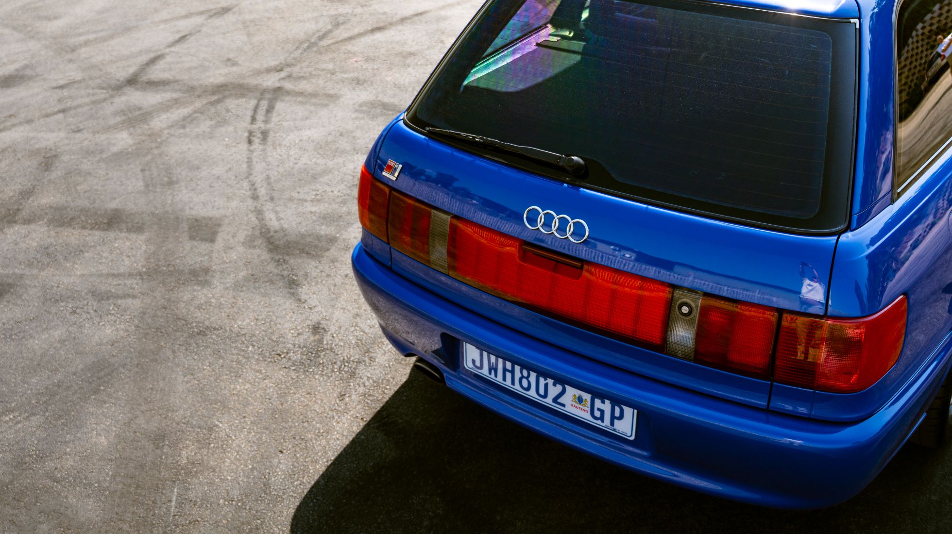 Audi RS2,TopGearSA, Rear Close