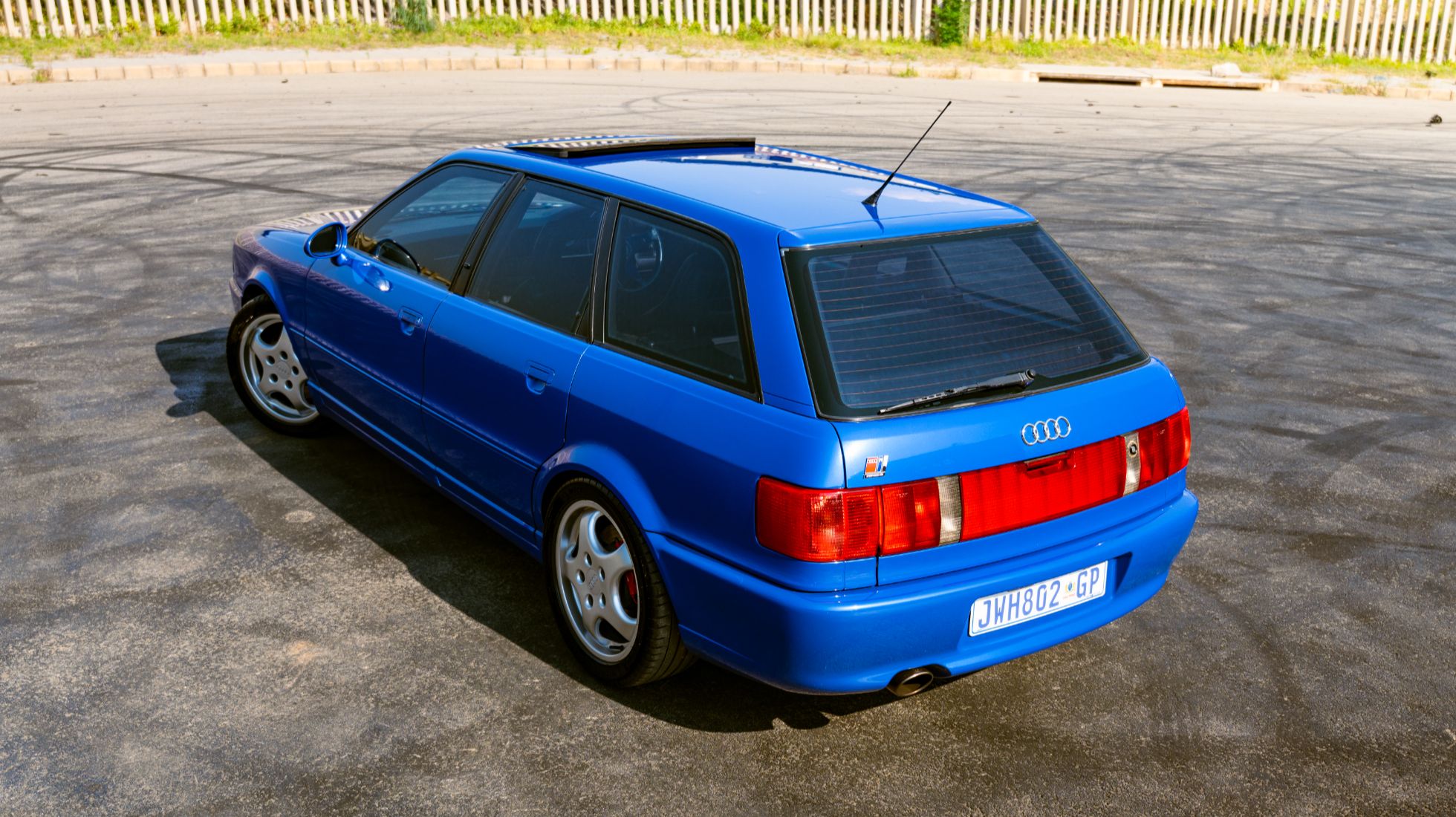 Audi RS2,TopGearSA, Rear