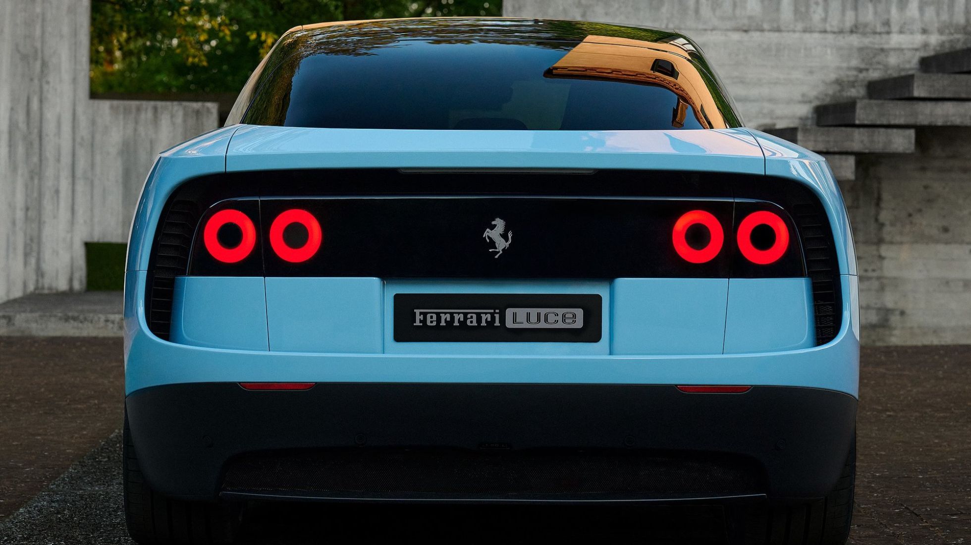 Ferrari Luce TopGear SA Rear End