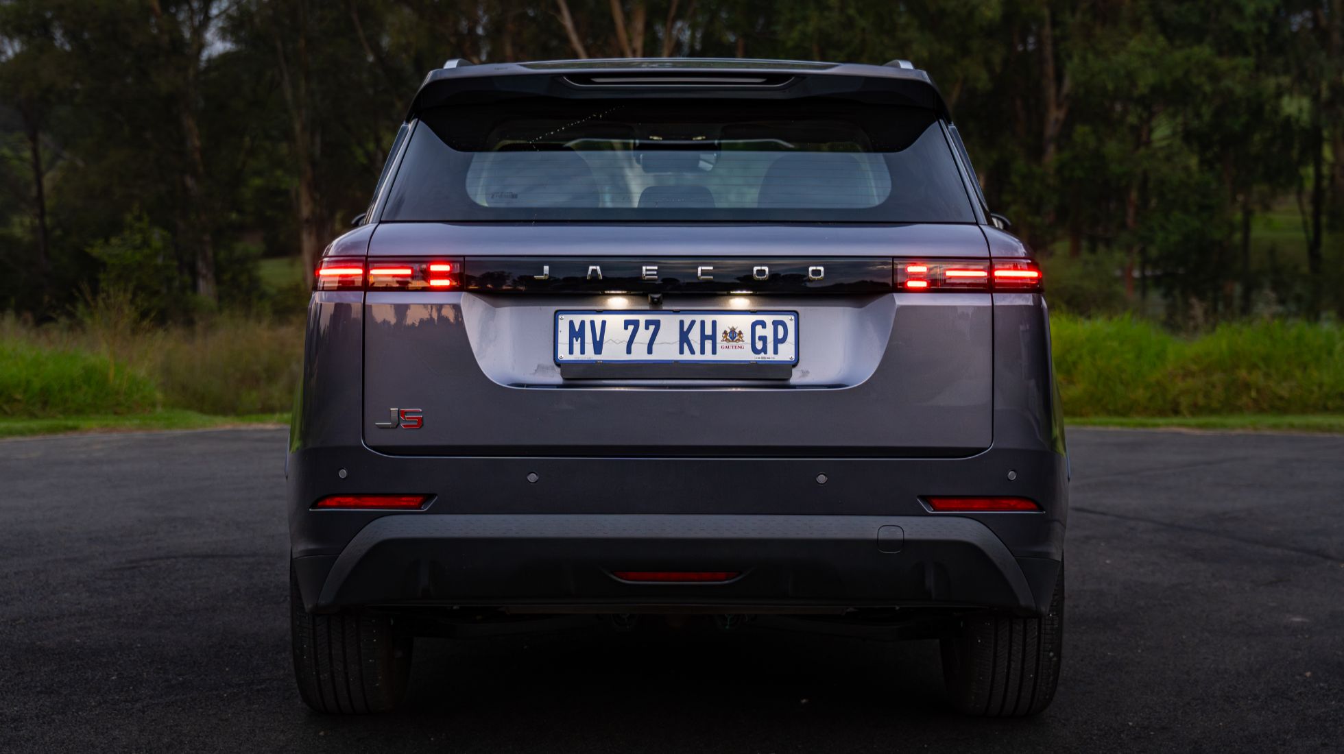 Jaecoo J5, TopGearSA, Rear