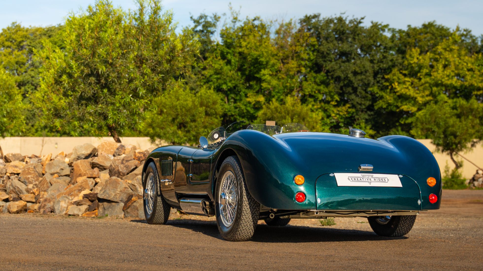 Jaguar C-Type, TopGearSA, Rear 2