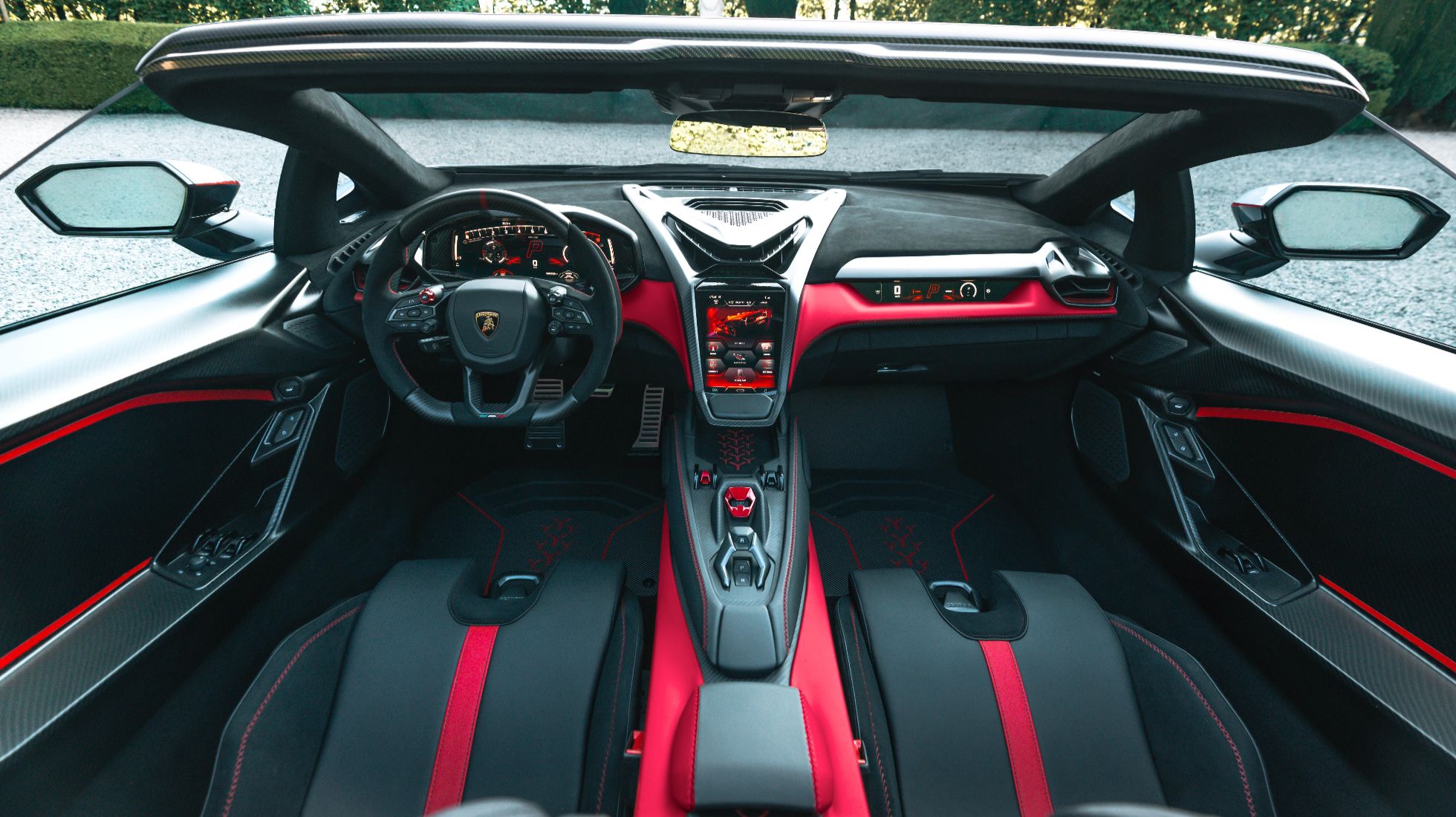 Lamborghini Fenomeno Roadster TopGear SA Interior