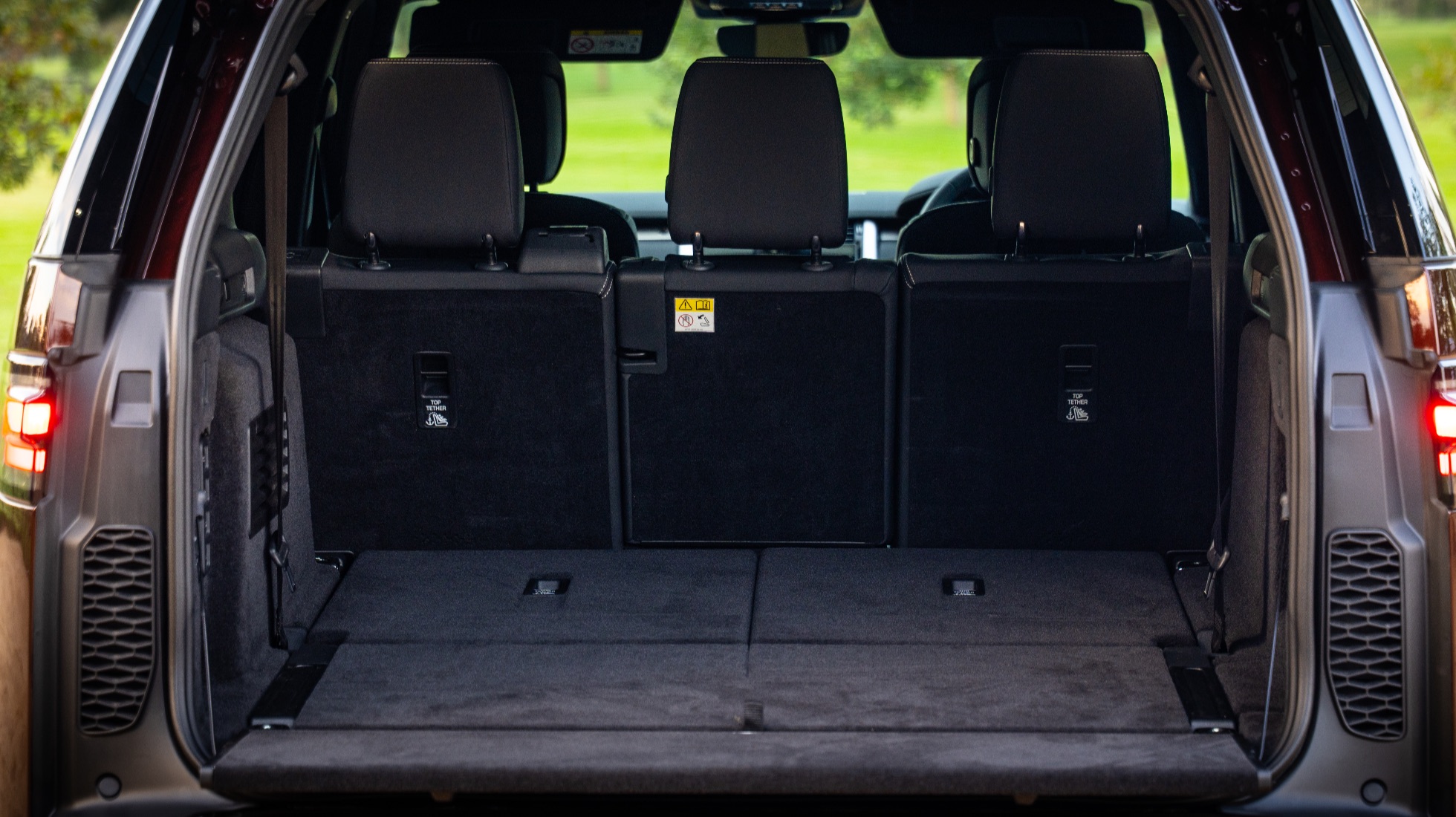 Land Rover Discovery Gemini TopGear SA Review 2026 Seats folded down