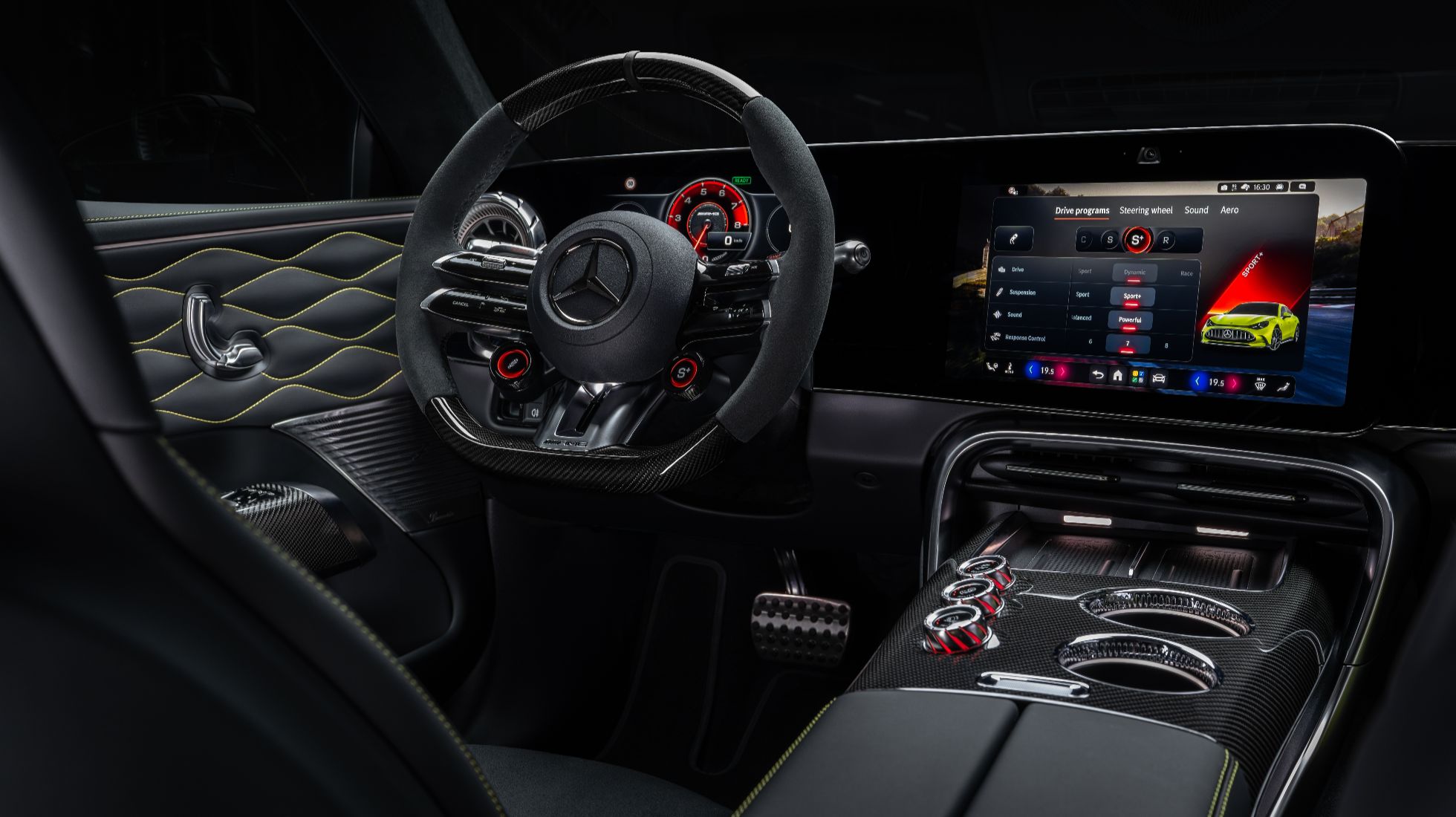 Mercedes-AMG GT 4-Door TopGear SA Interior