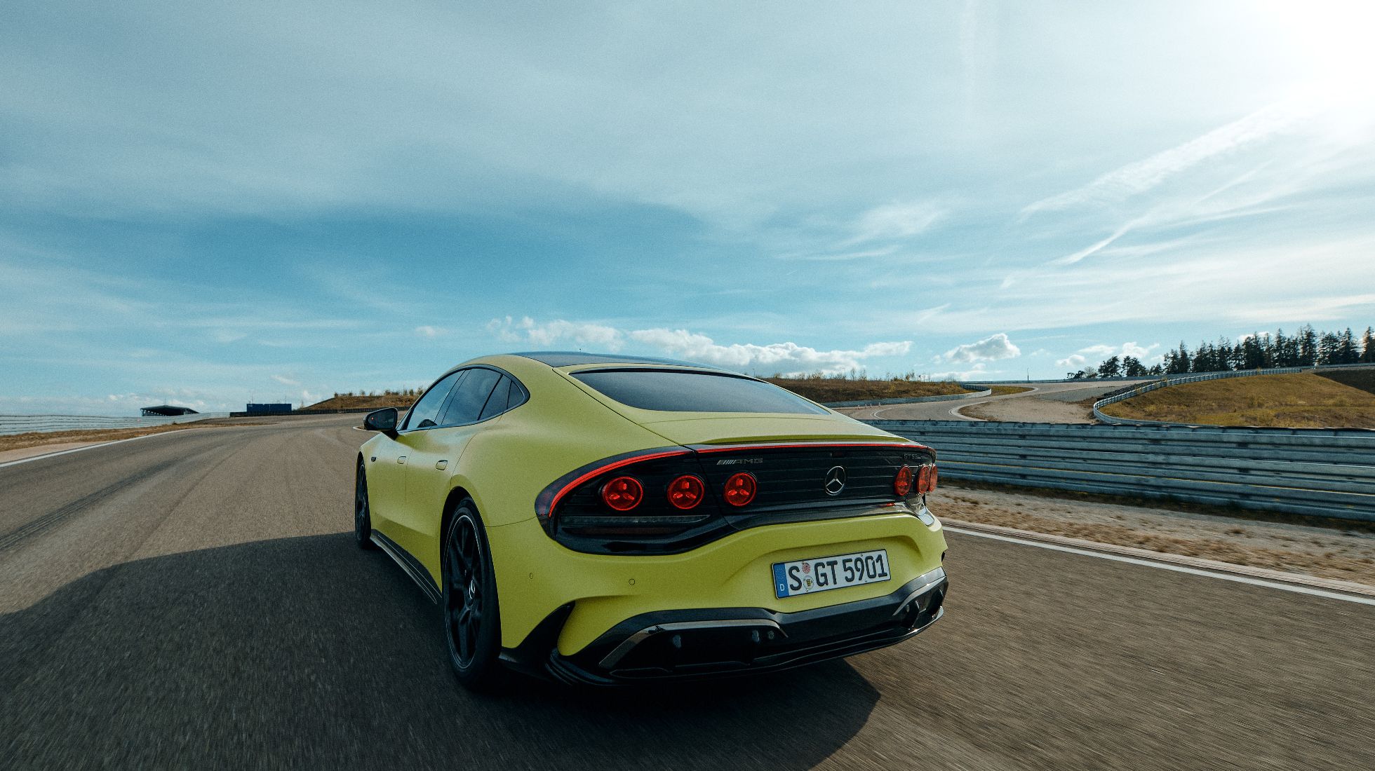 Mercedes-AMG GT 4-Door TopGear SA Rear