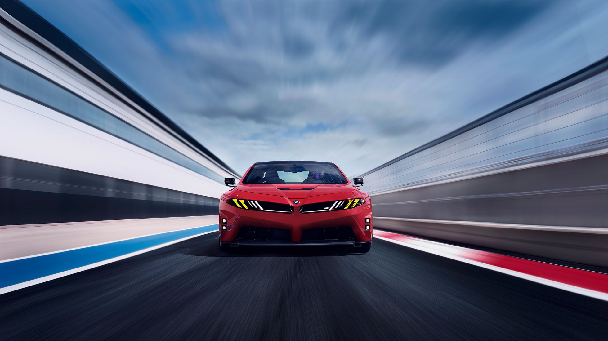 BMW electric M3 TopGear SA Front End