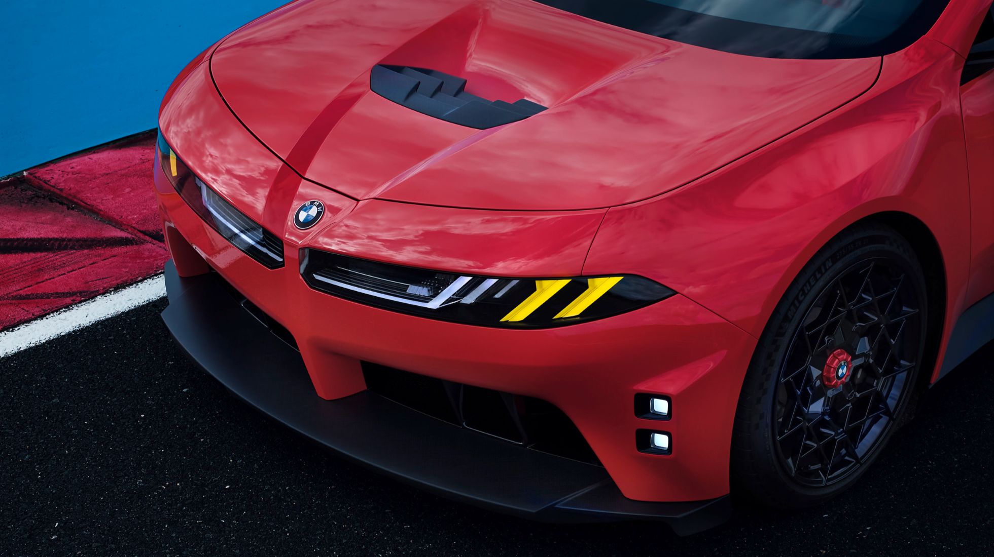 BMW electric M3 TopGear SA Front