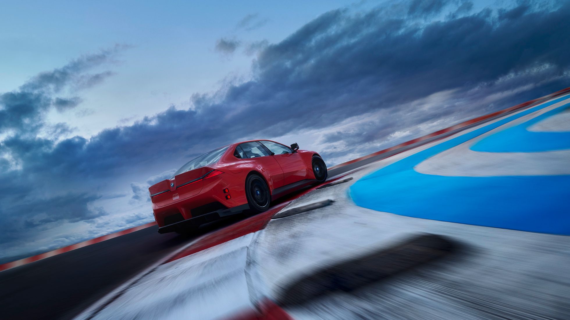 BMW electric M3 TopGear SA Rear