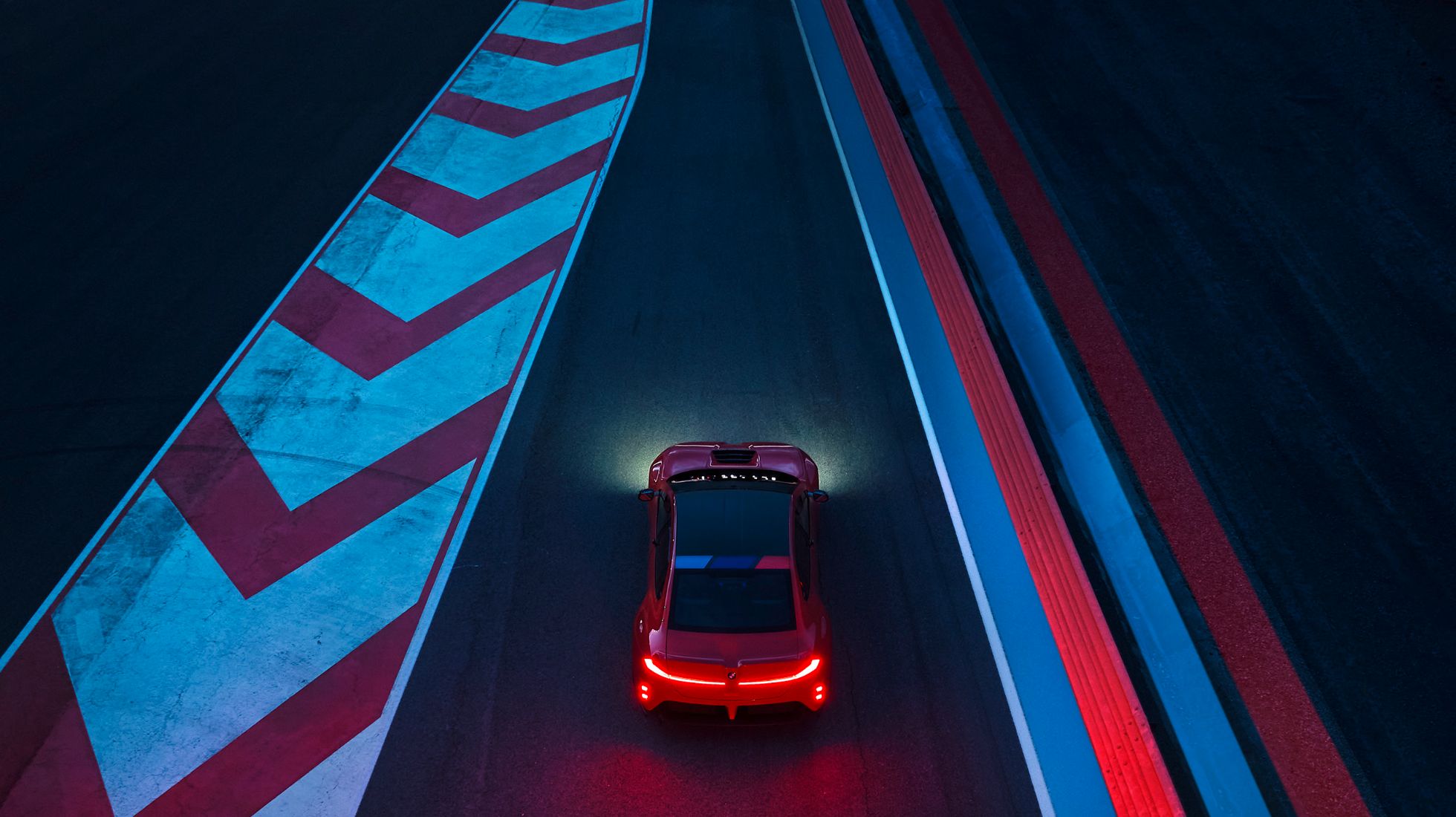 BMW electric M3 TopGear SA Track