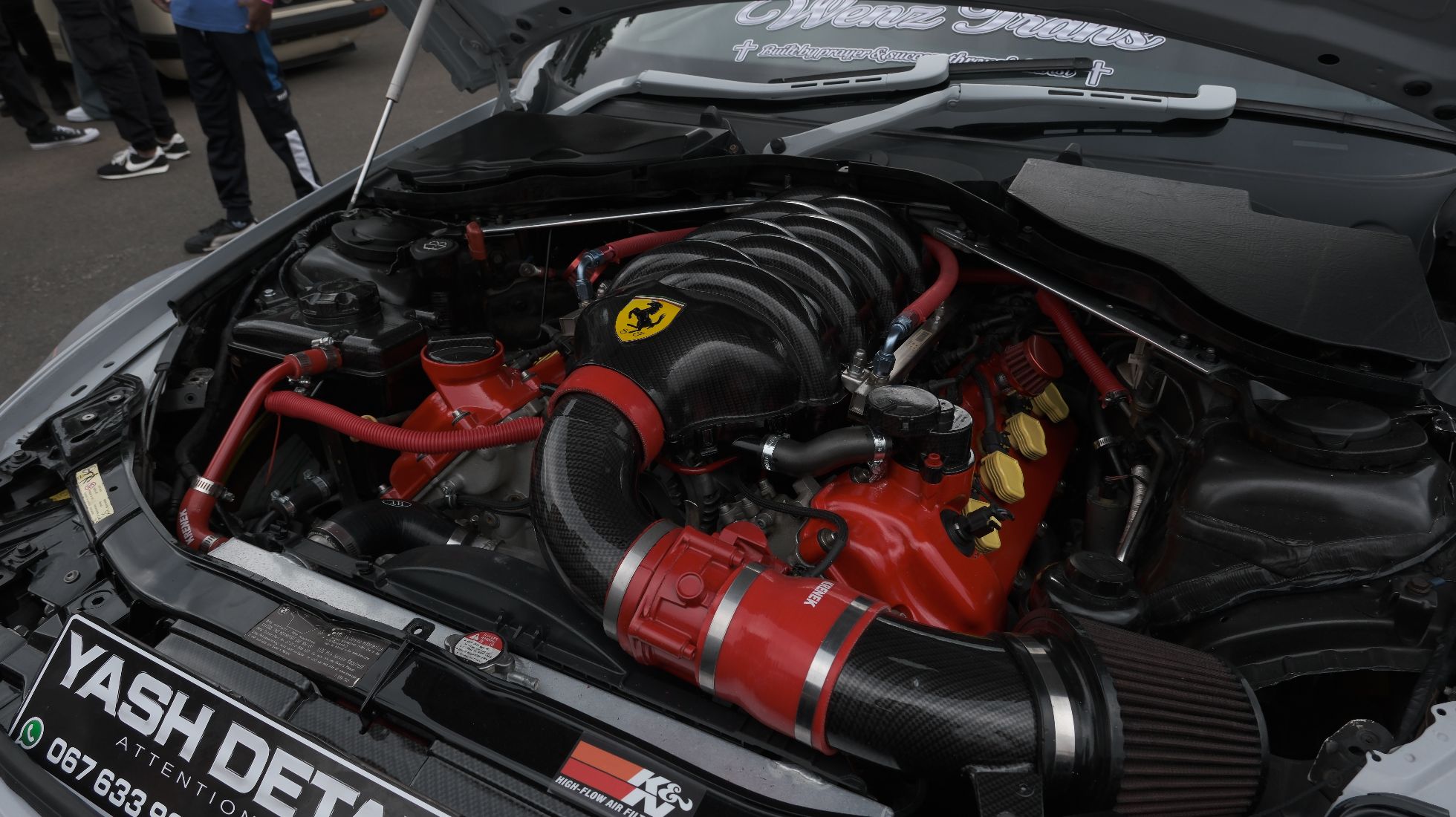 Gas Motor Show with MUA, TopGearSA, Ferrari M3