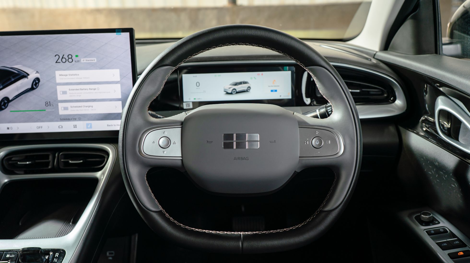Geely E2 steering