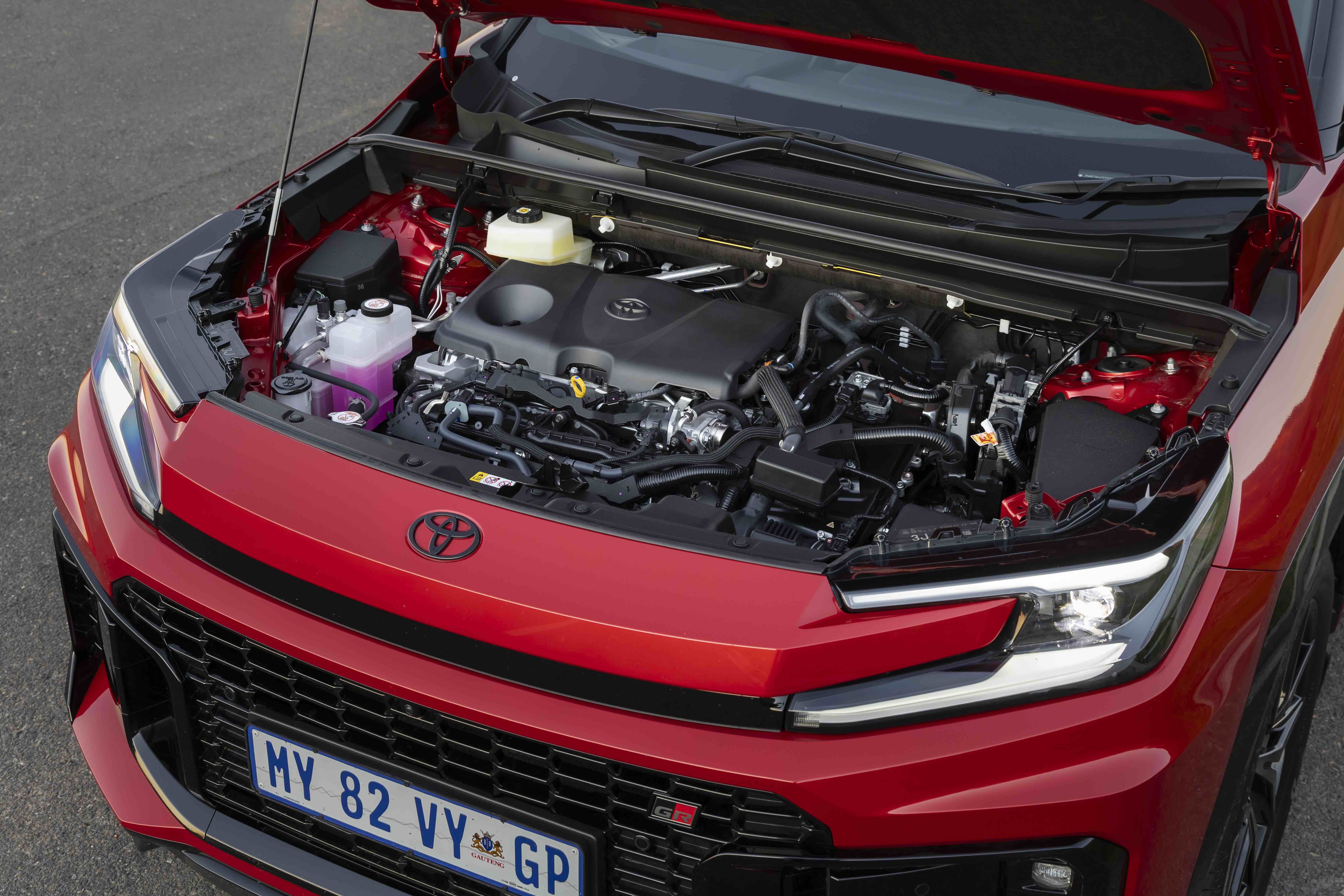 TopGear SA Drive New Toyota RAV4 GR-S Engine Bay
