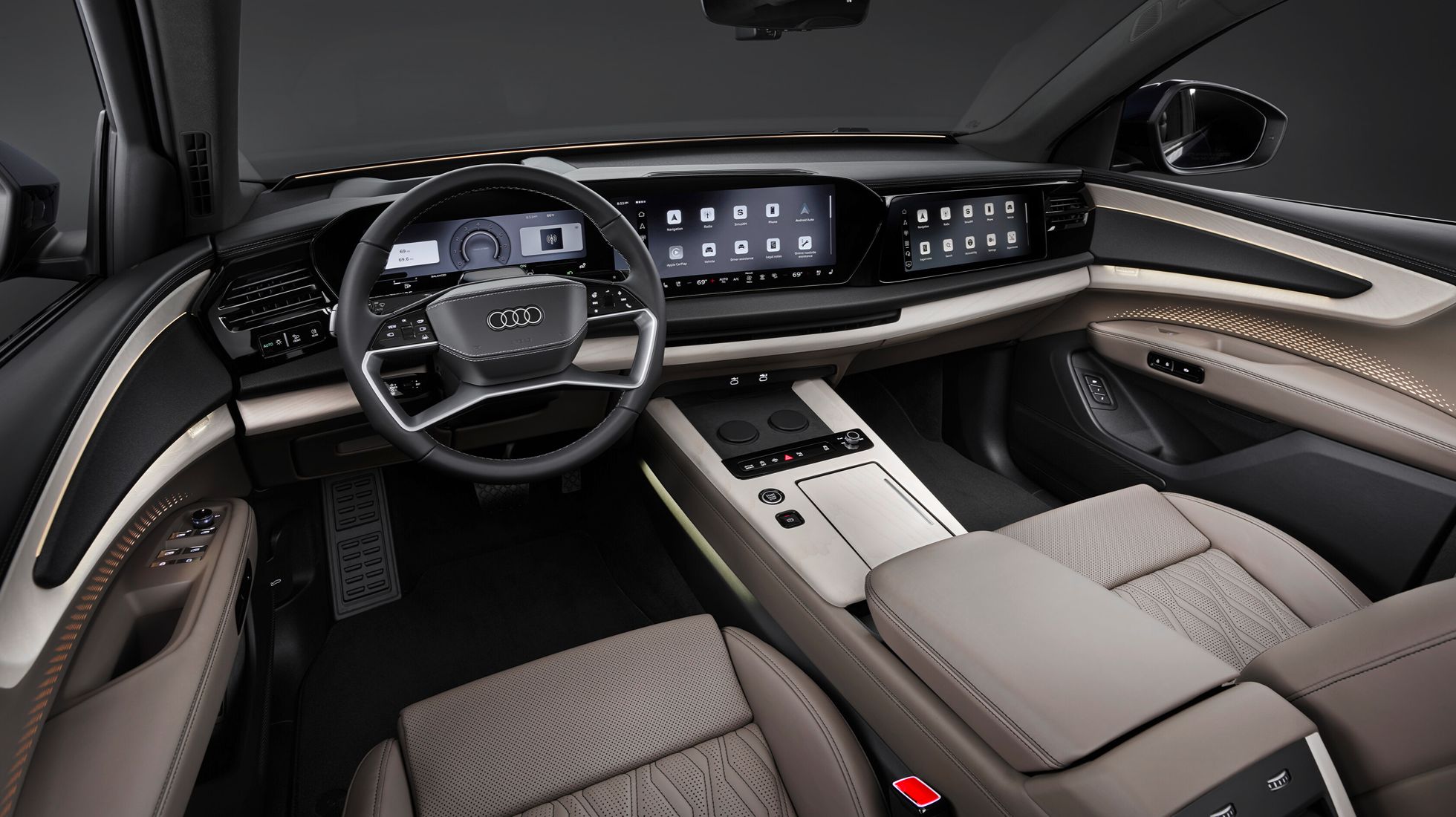 Audi Q9 TopGear SA Interior