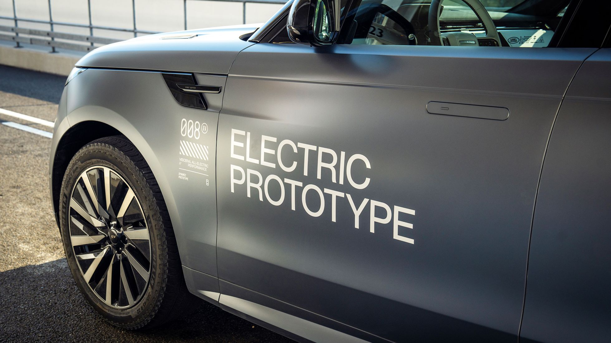 Range Rover Sport Electric TopGear SA Side