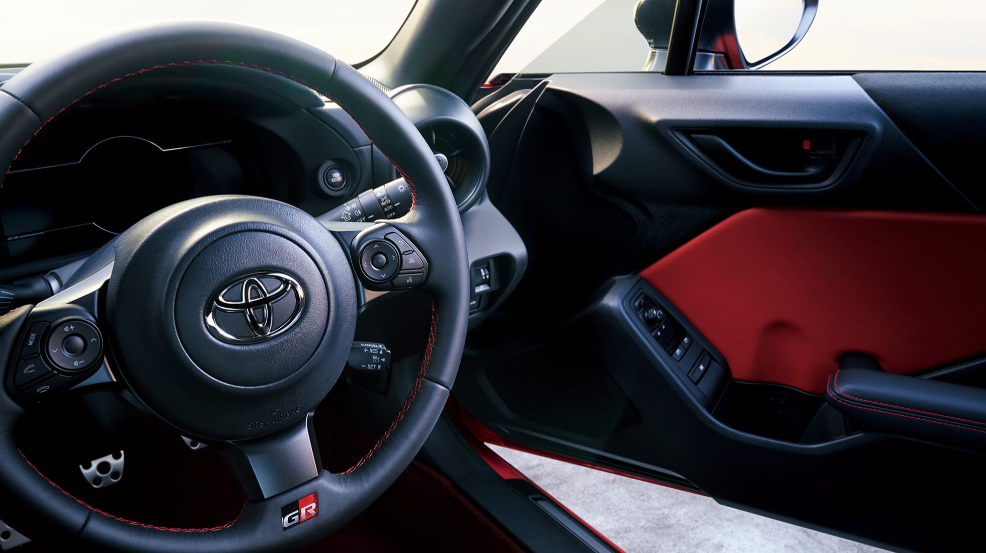 Toyota GR86 TopGear SA Steering wheel