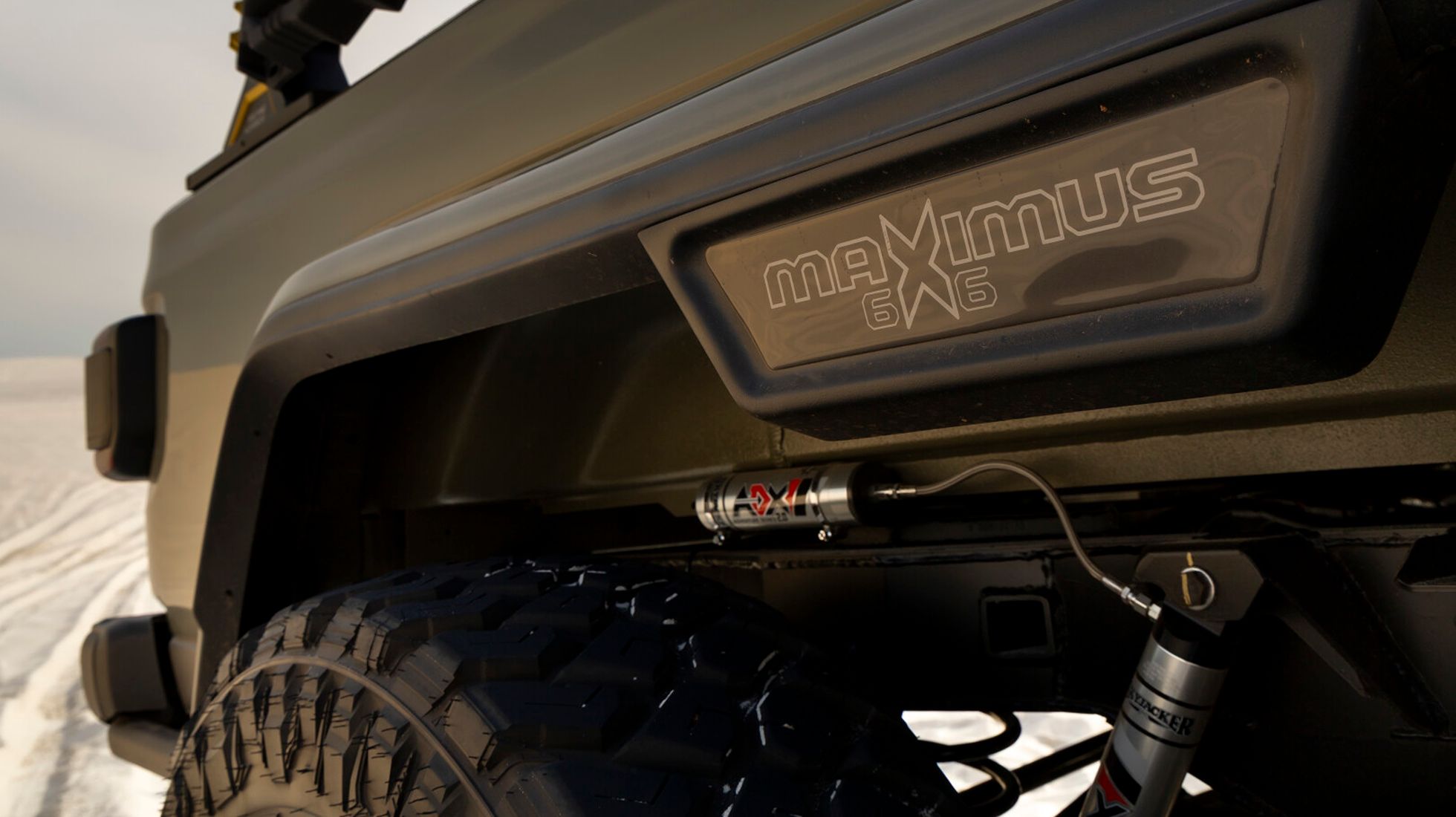 Maximus 6x6 TopGear SA Rear Axle