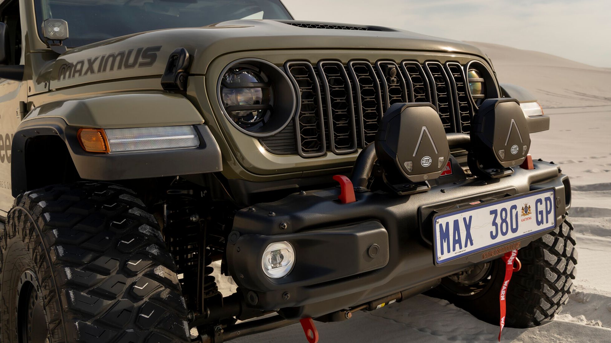 Maximus 6x6 TopGear SA Tyre