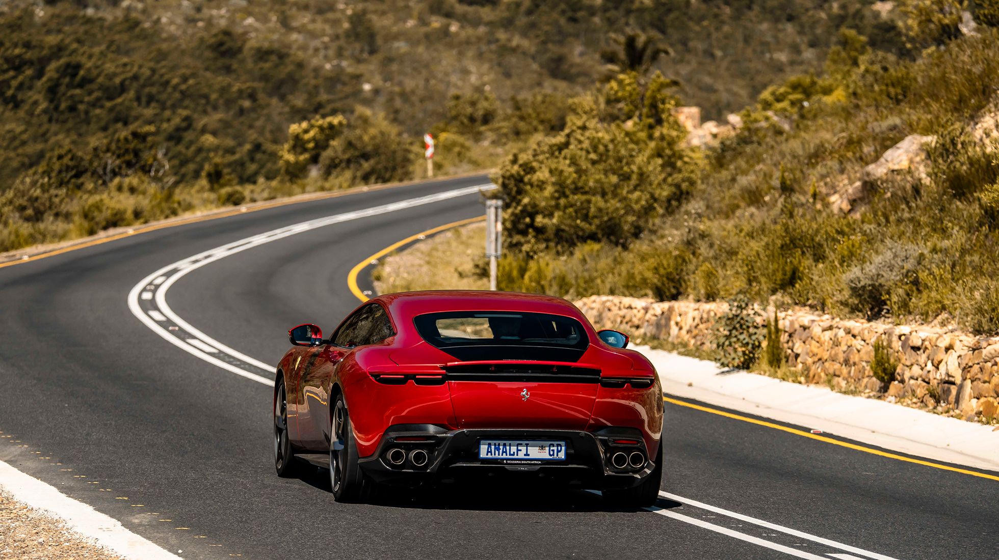 Ferrari Amalfi TopGear SA Rear