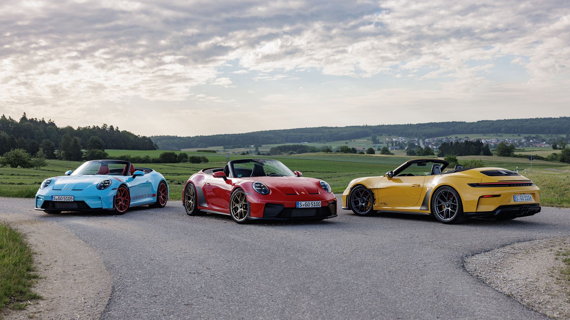 TGSA Porsche 911 GT3 S:C Group of Cars