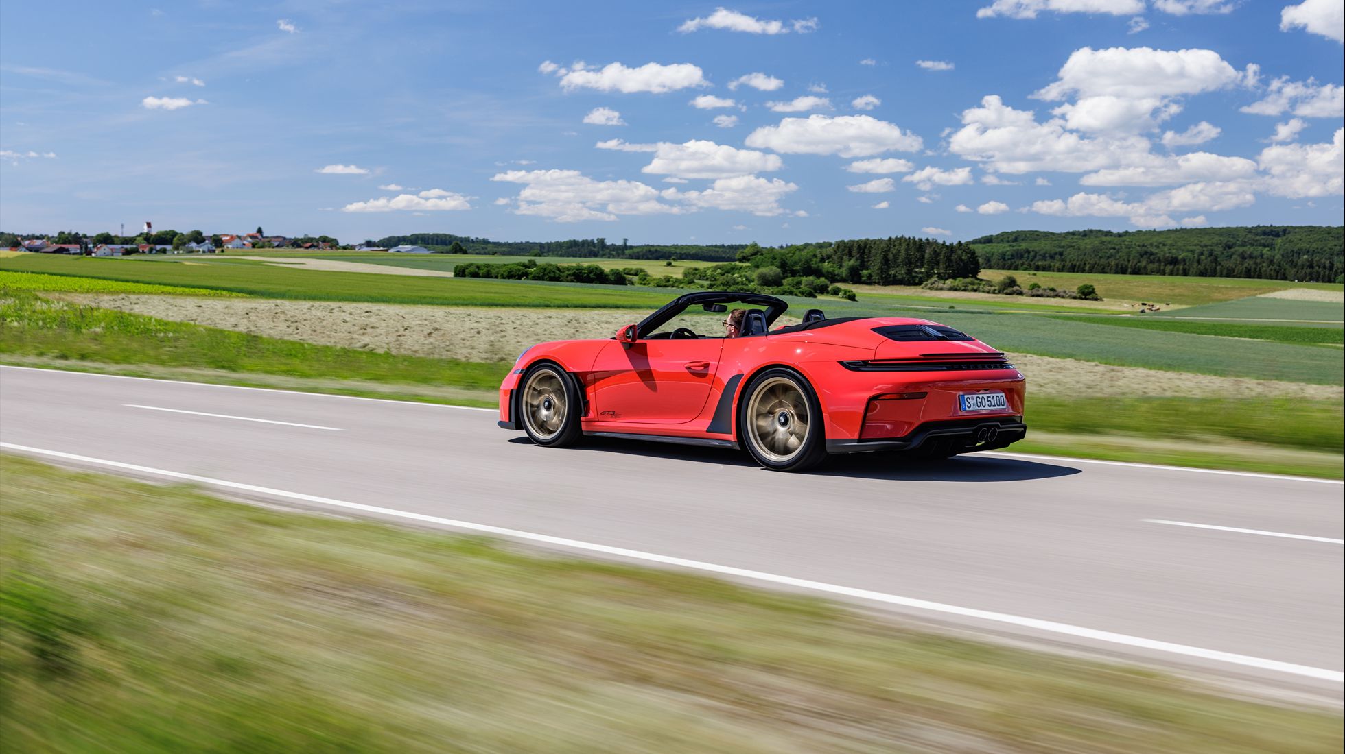 TGSA Porsche 911 GT3 S:C Rear Dynamic Roof open top
