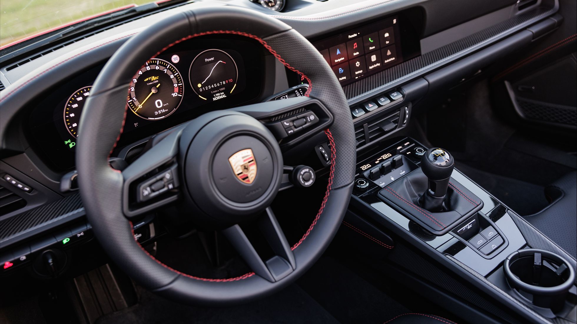 TopGear SA Porsche 911 GT3 S:C Rear Interior New UX