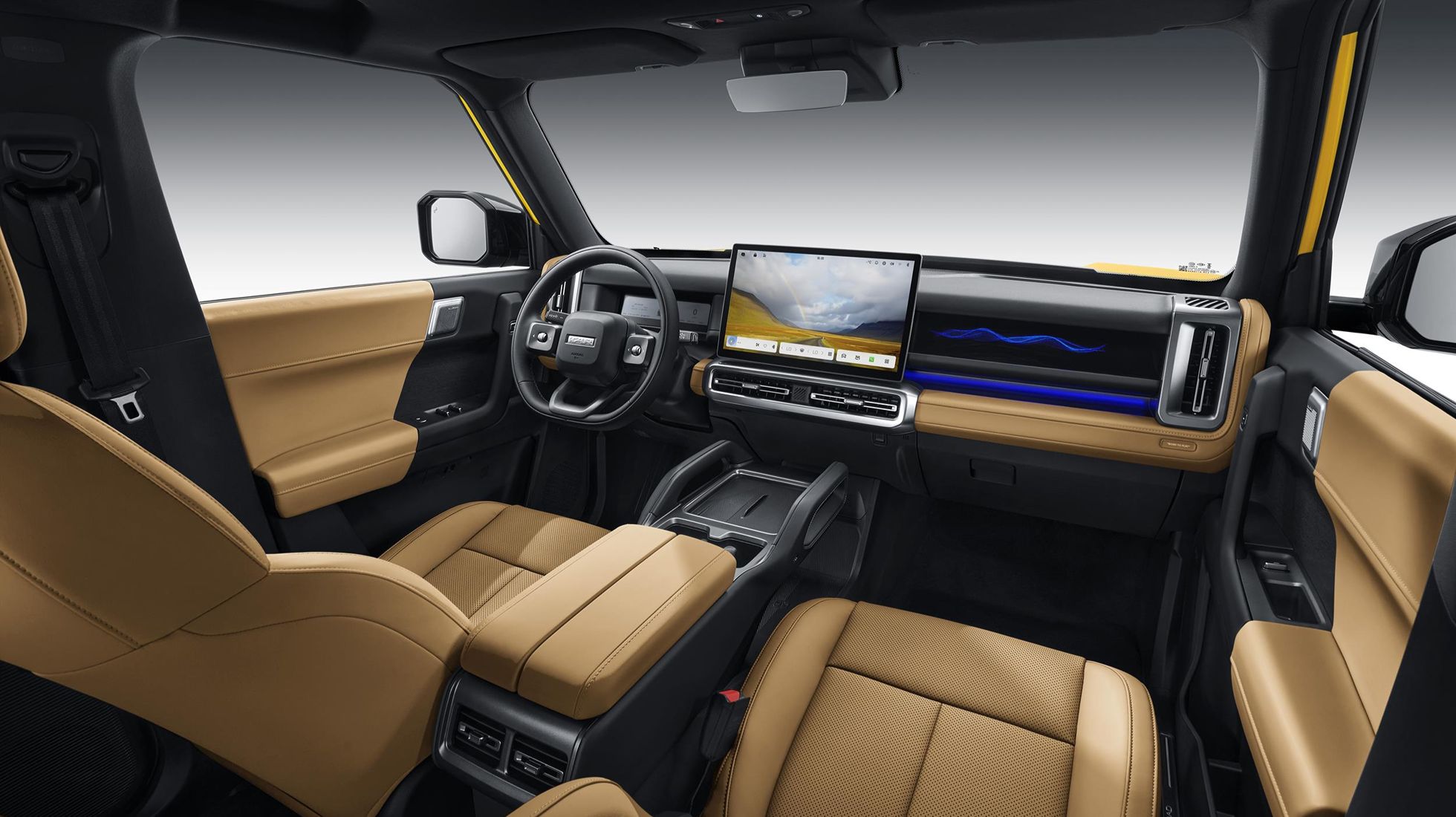 iCaur 03T REEV TopGear SA Interior
