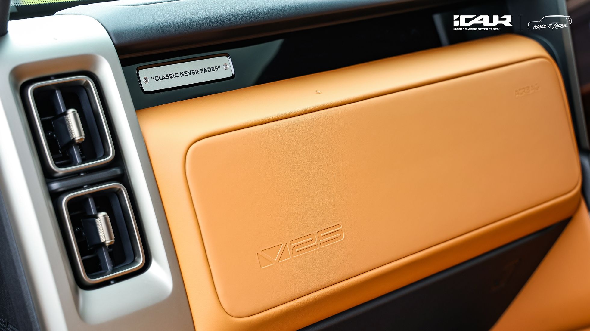 iCaur V25 TopGear SA Dashboard