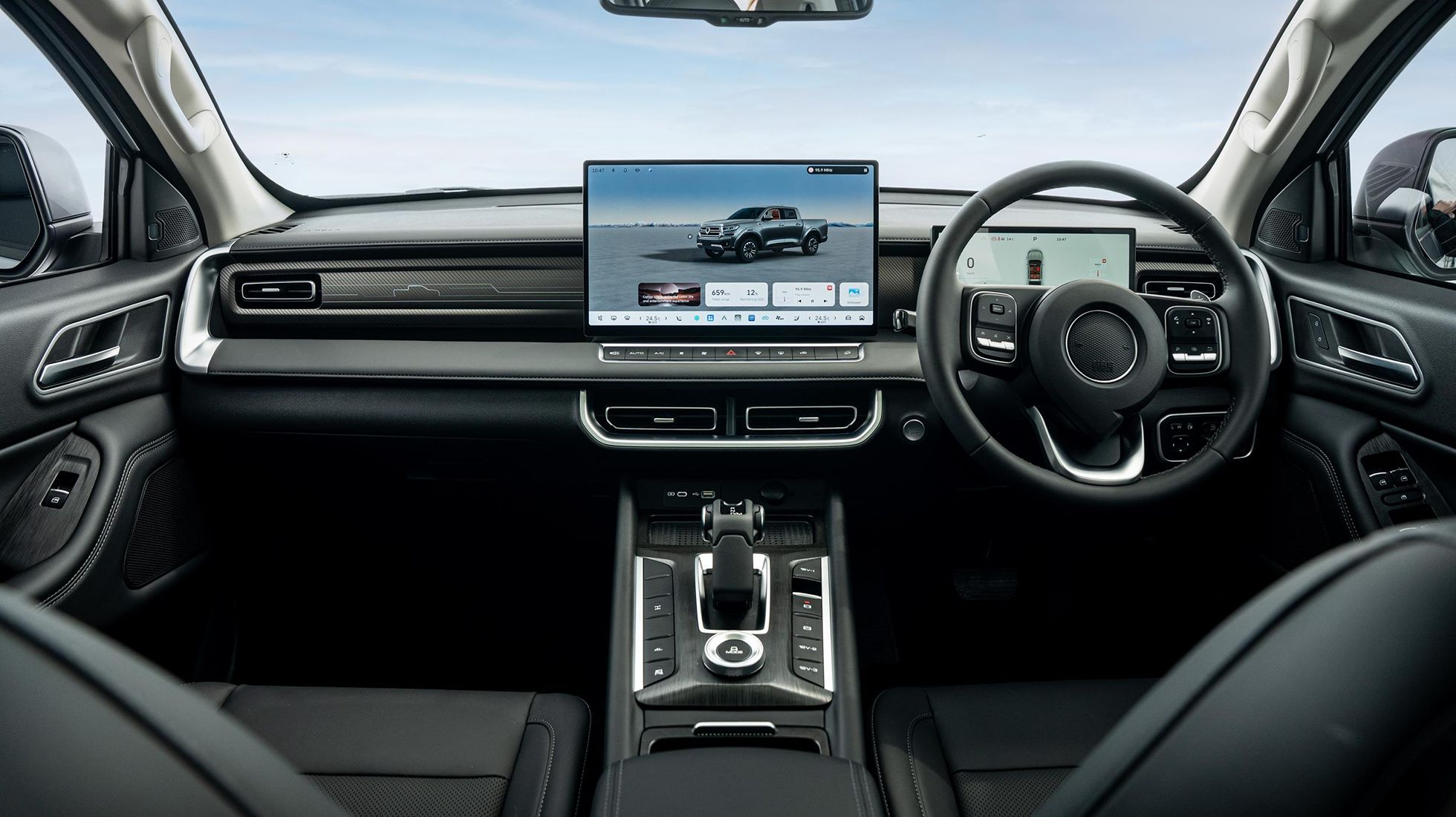 GWM P300 PHEV TopGear SA Interior