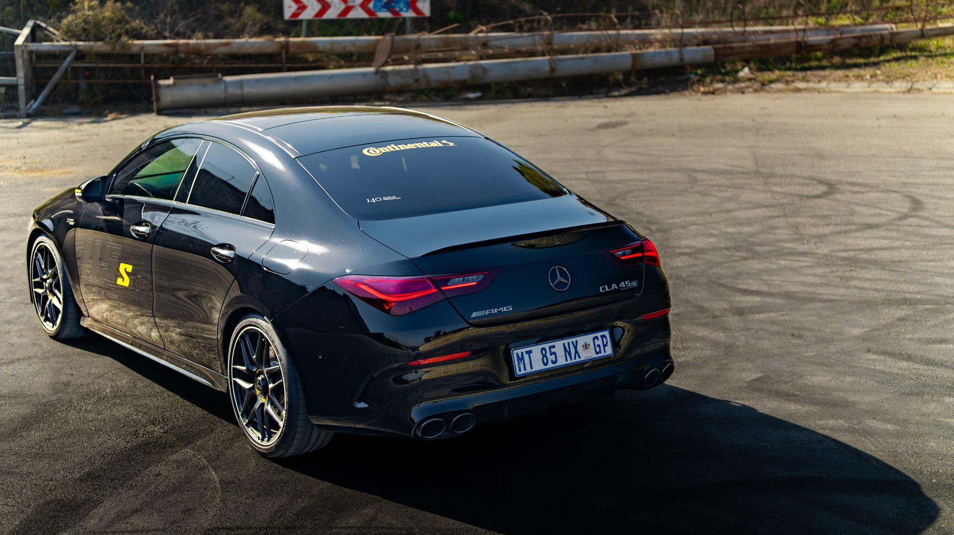 Mercedes-AMG CLA 45 S Final Edition, TopGearSA, Rear Static