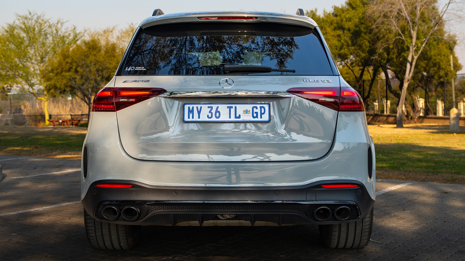 Mercedes-AMG GLE 53, TopGear SA, Rear