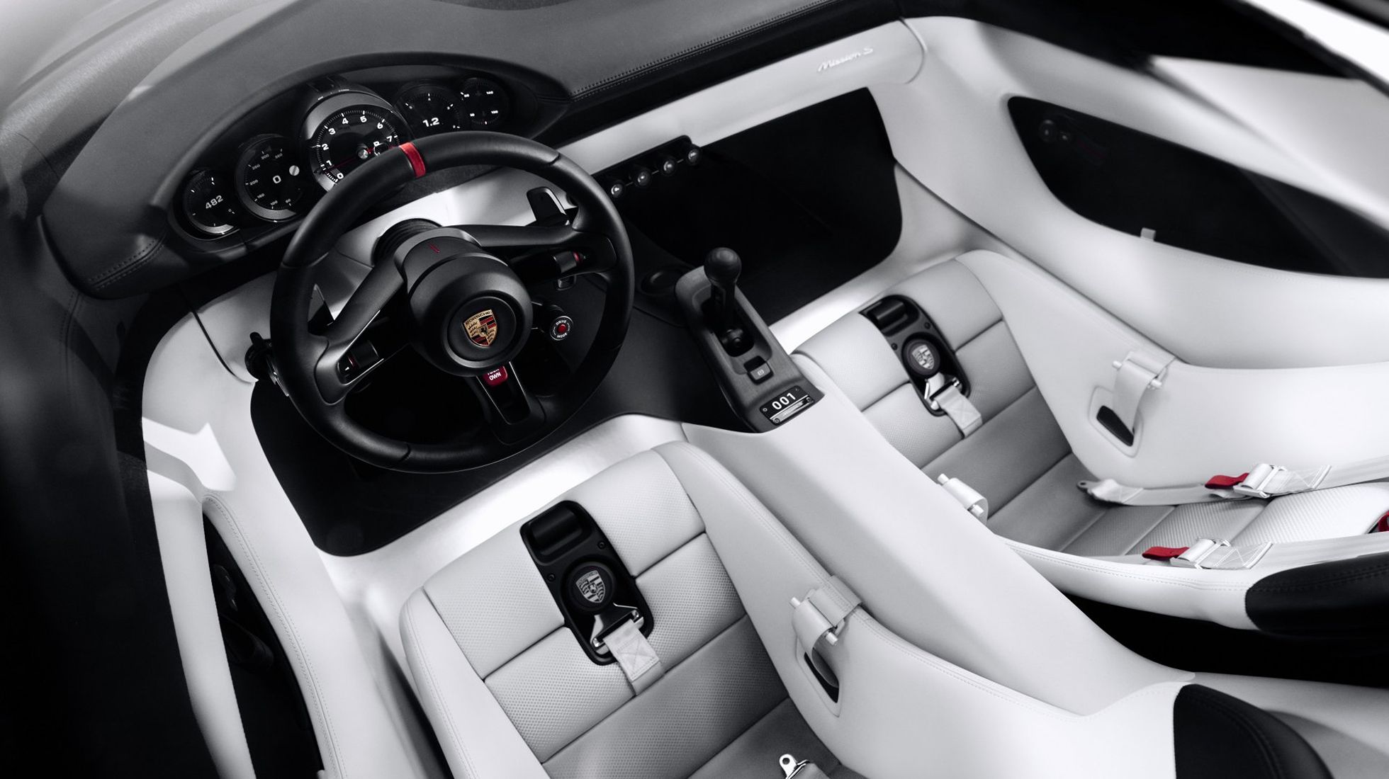 Porsche Mission S TopGear SA Inside
